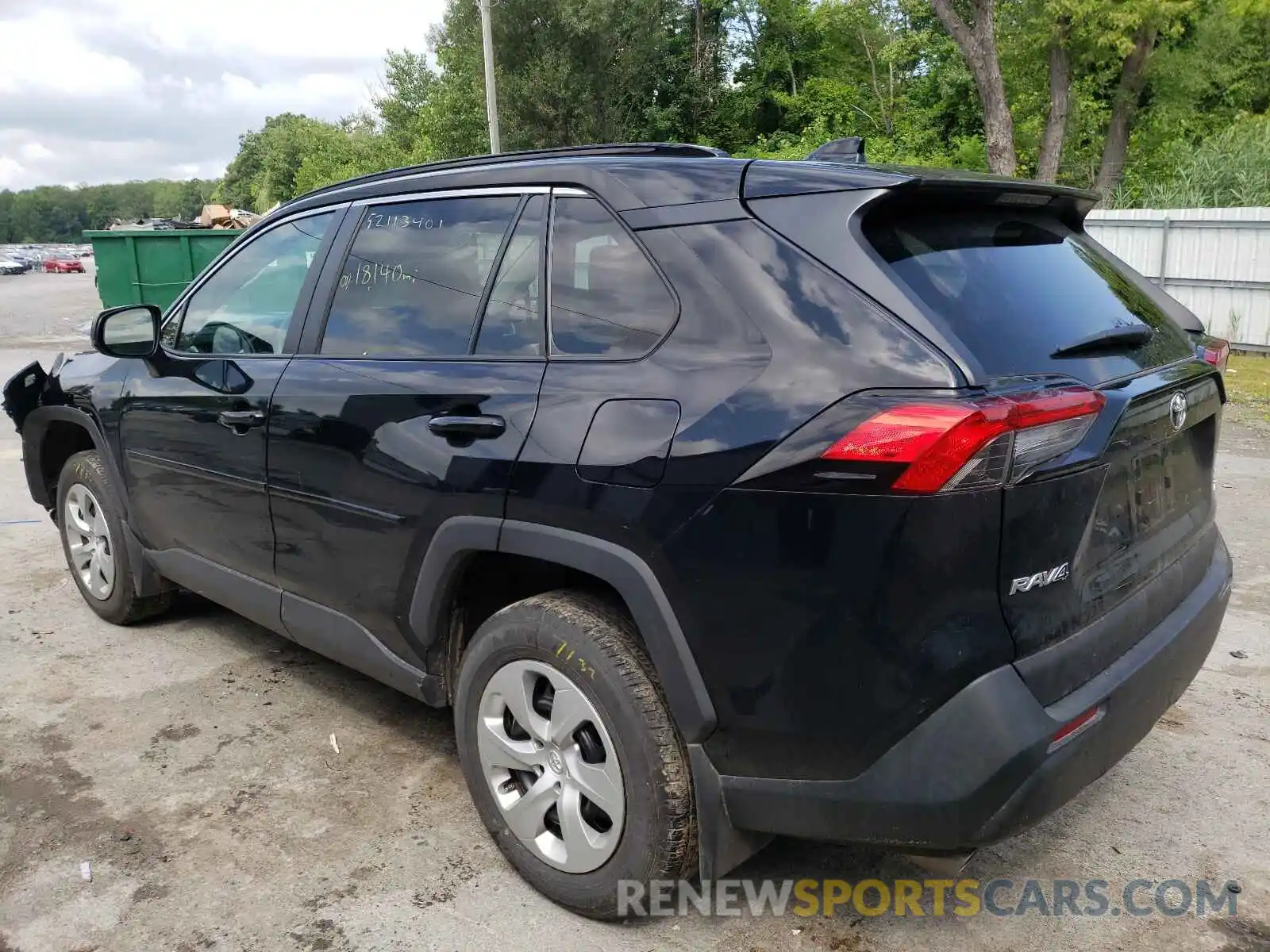 3 Photograph of a damaged car 2T3F1RFV9LW094751 TOYOTA RAV4 2020