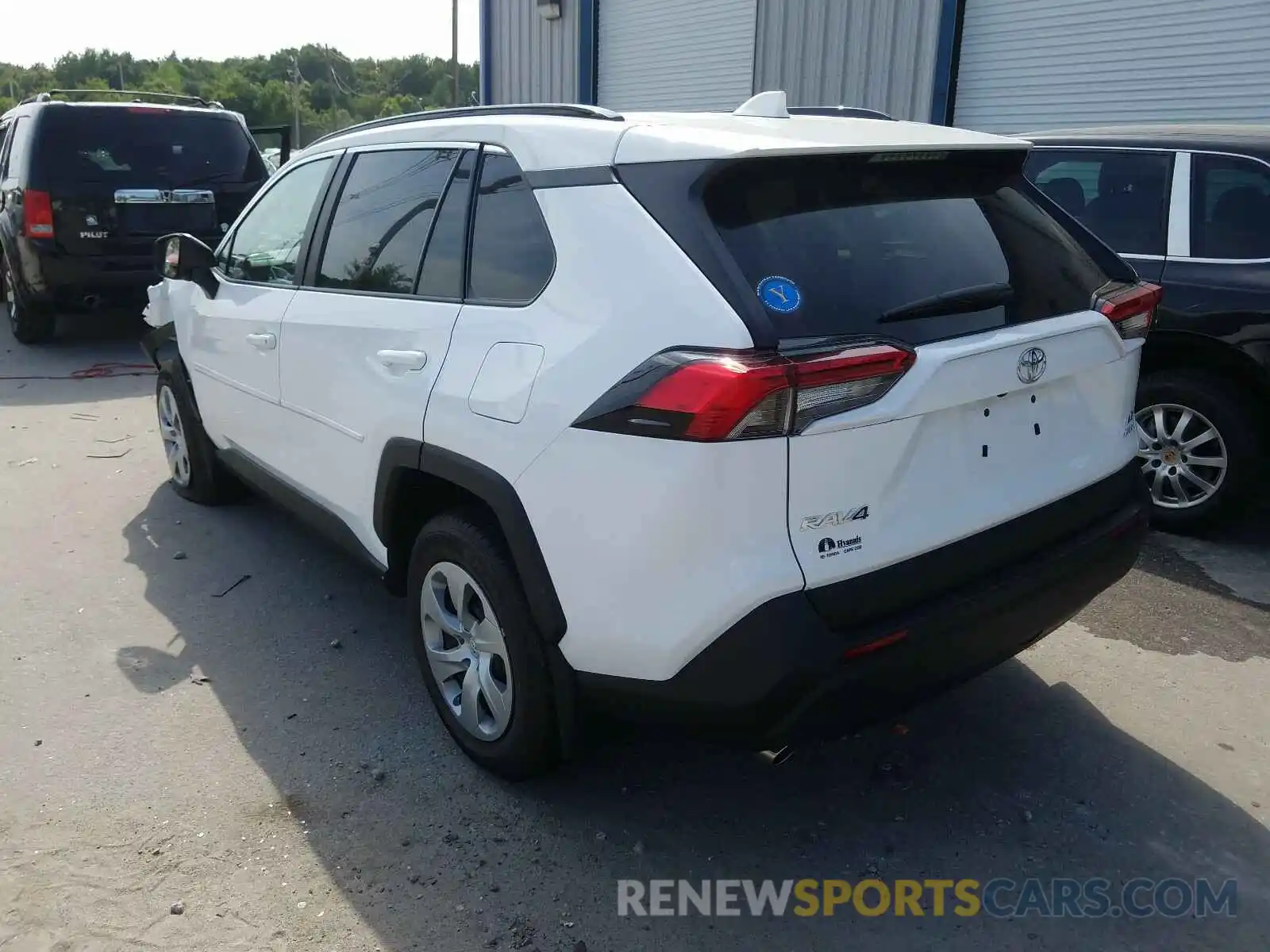 3 Photograph of a damaged car 2T3F1RFV9LW105554 TOYOTA RAV4 2020