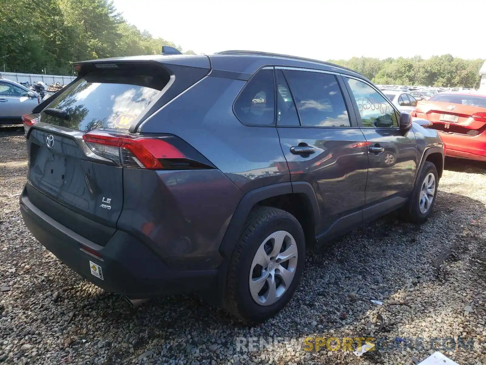 4 Photograph of a damaged car 2T3F1RFV9LW114089 TOYOTA RAV4 2020