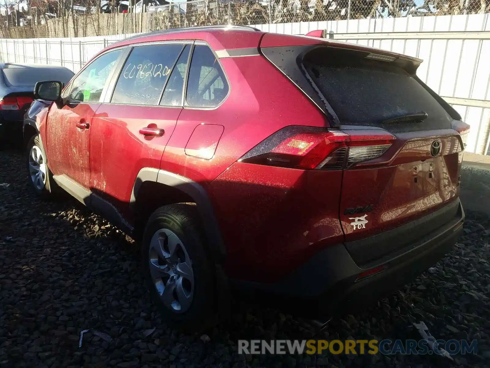 3 Photograph of a damaged car 2T3F1RFVXLC062375 TOYOTA RAV4 2020