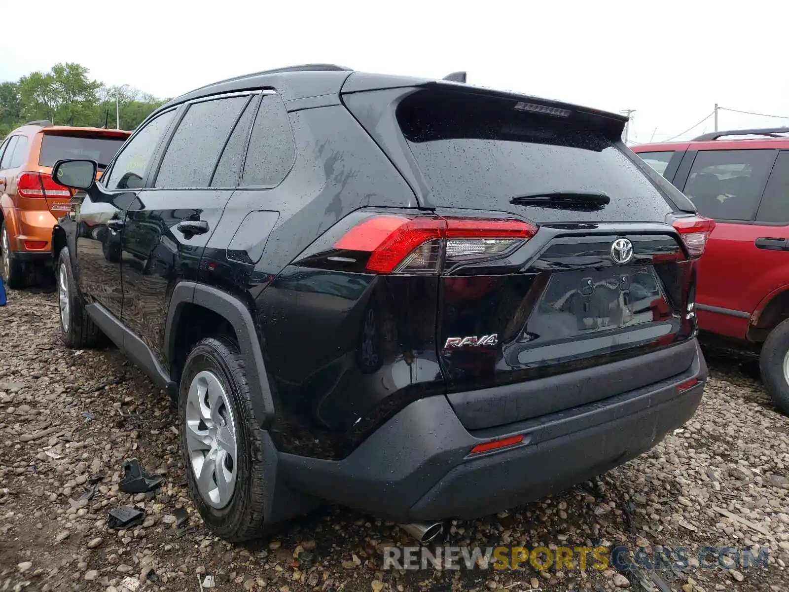 3 Photograph of a damaged car 2T3F1RFVXLC068628 TOYOTA RAV4 2020