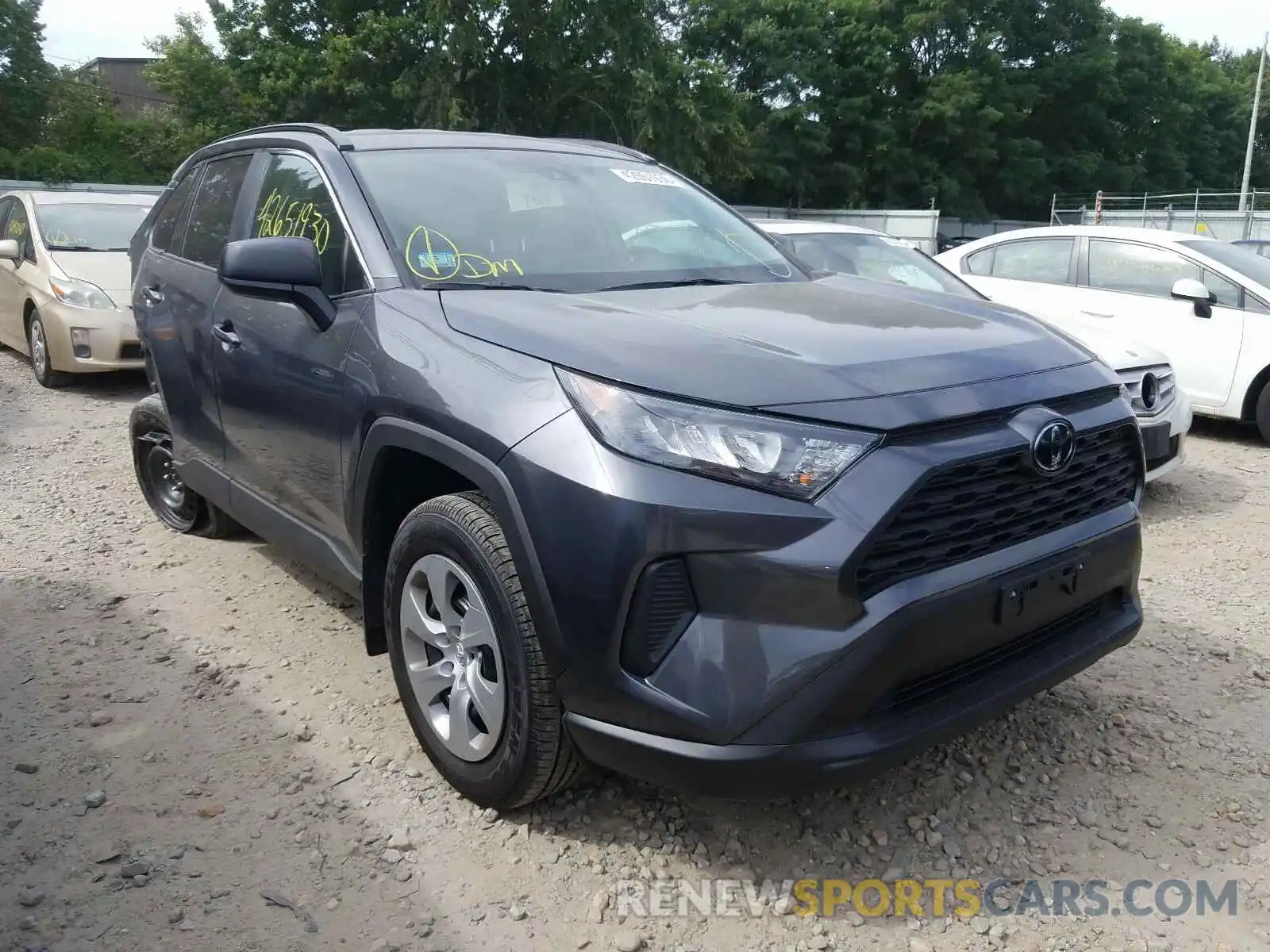 1 Фотография поврежденного автомобиля 2T3F1RFVXLC092766 TOYOTA RAV4 2020