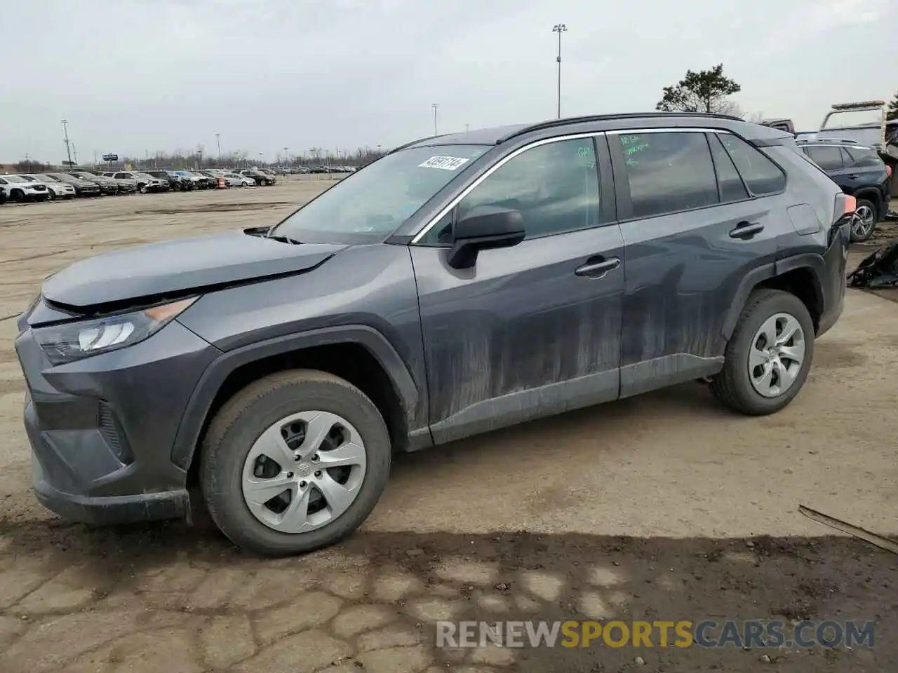 1 Photograph of a damaged car 2T3F1RFVXLC093710 TOYOTA RAV4 2020