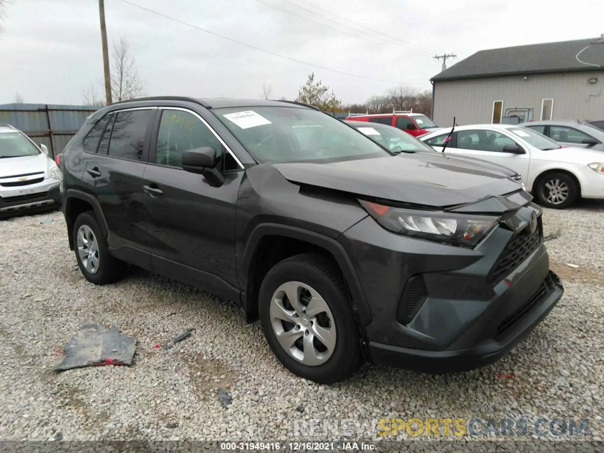 1 Photograph of a damaged car 2T3F1RFVXLC102342 TOYOTA RAV4 2020