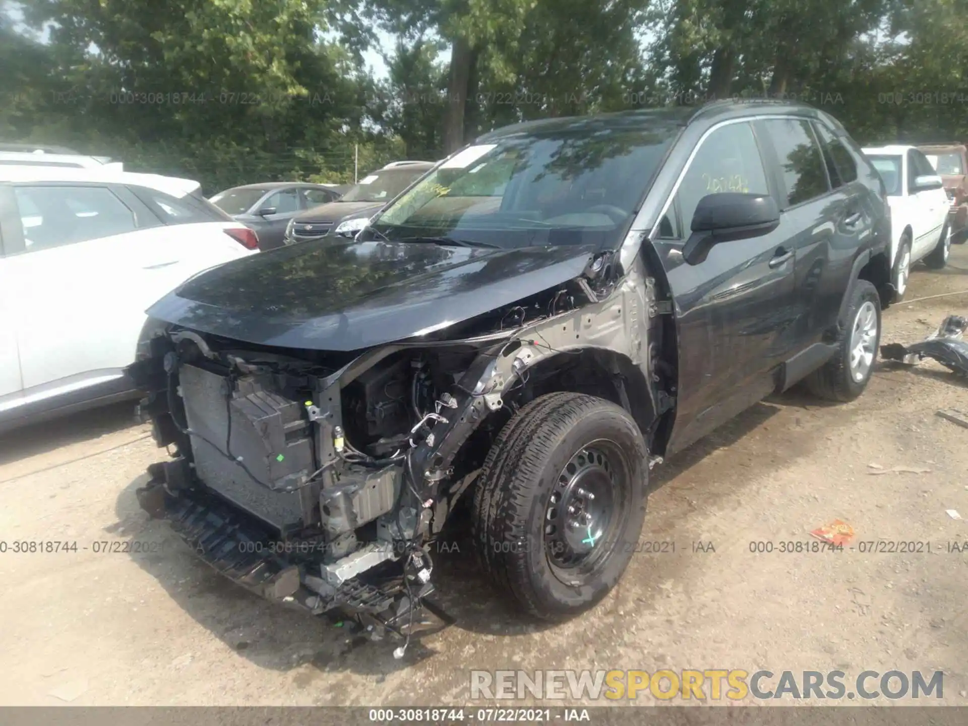 6 Photograph of a damaged car 2T3F1RFVXLC106116 TOYOTA RAV4 2020