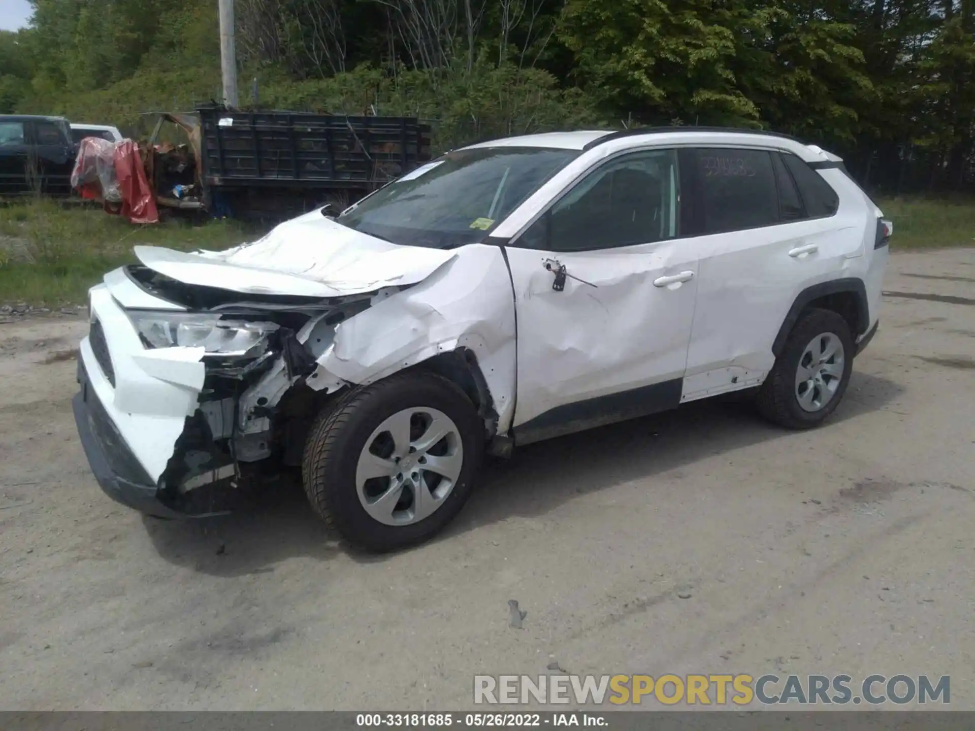 2 Photograph of a damaged car 2T3F1RFVXLC108951 TOYOTA RAV4 2020