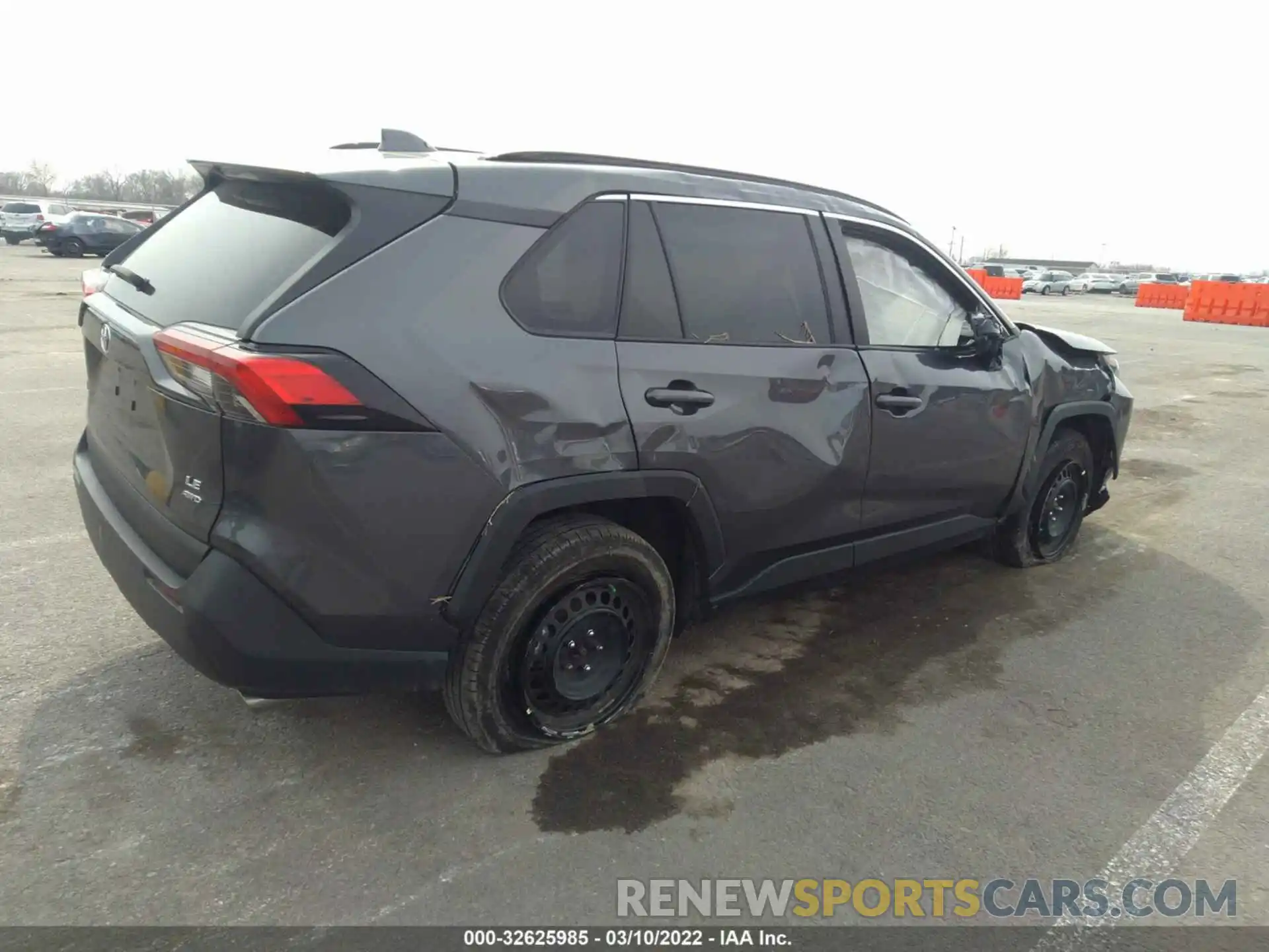 4 Фотография поврежденного автомобиля 2T3F1RFVXLC110053 TOYOTA RAV4 2020