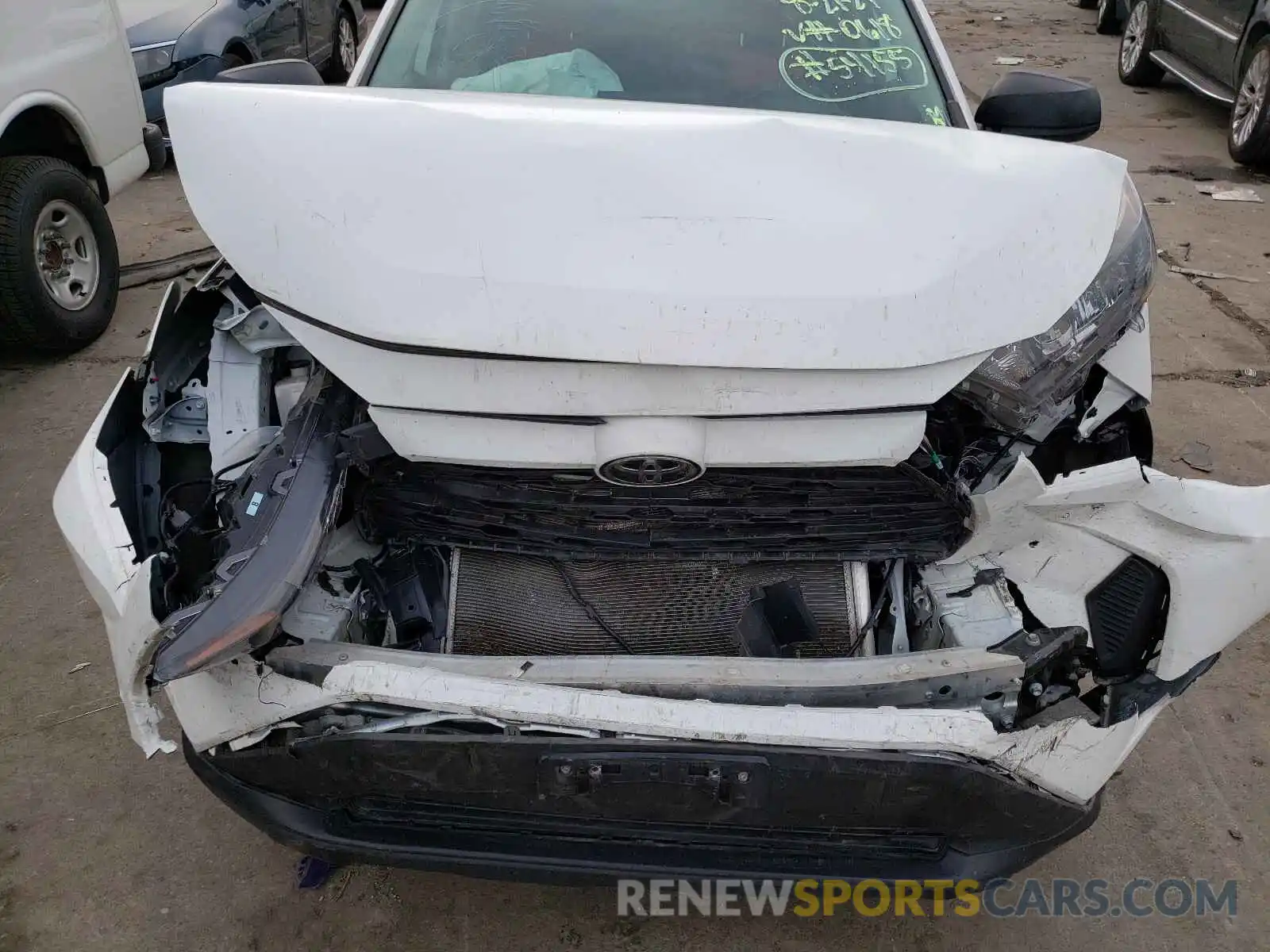 7 Photograph of a damaged car 2T3F1RFVXLC110618 TOYOTA RAV4 2020