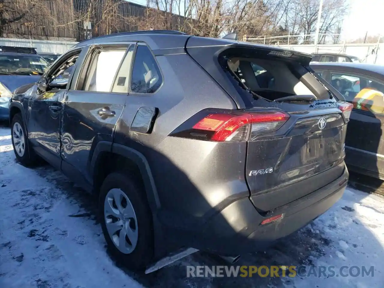 3 Photograph of a damaged car 2T3F1RFVXLC114085 TOYOTA RAV4 2020