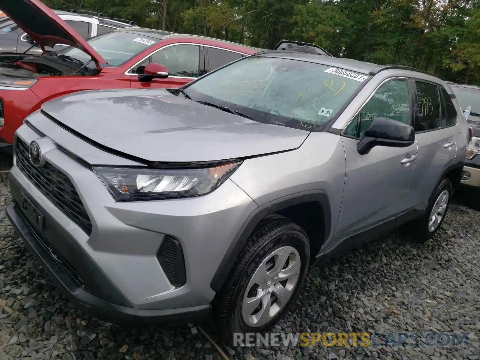 2 Photograph of a damaged car 2T3F1RFVXLC135664 TOYOTA RAV4 2020