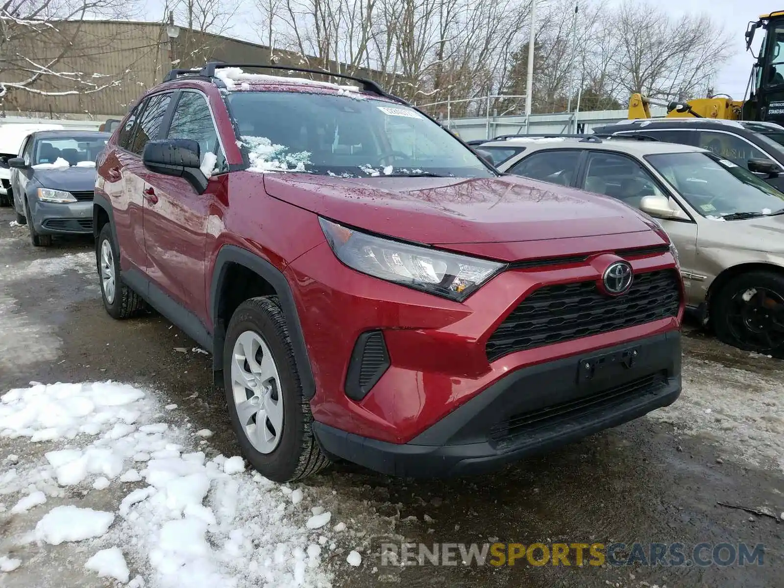 1 Photograph of a damaged car 2T3F1RFVXLC136152 TOYOTA RAV4 2020