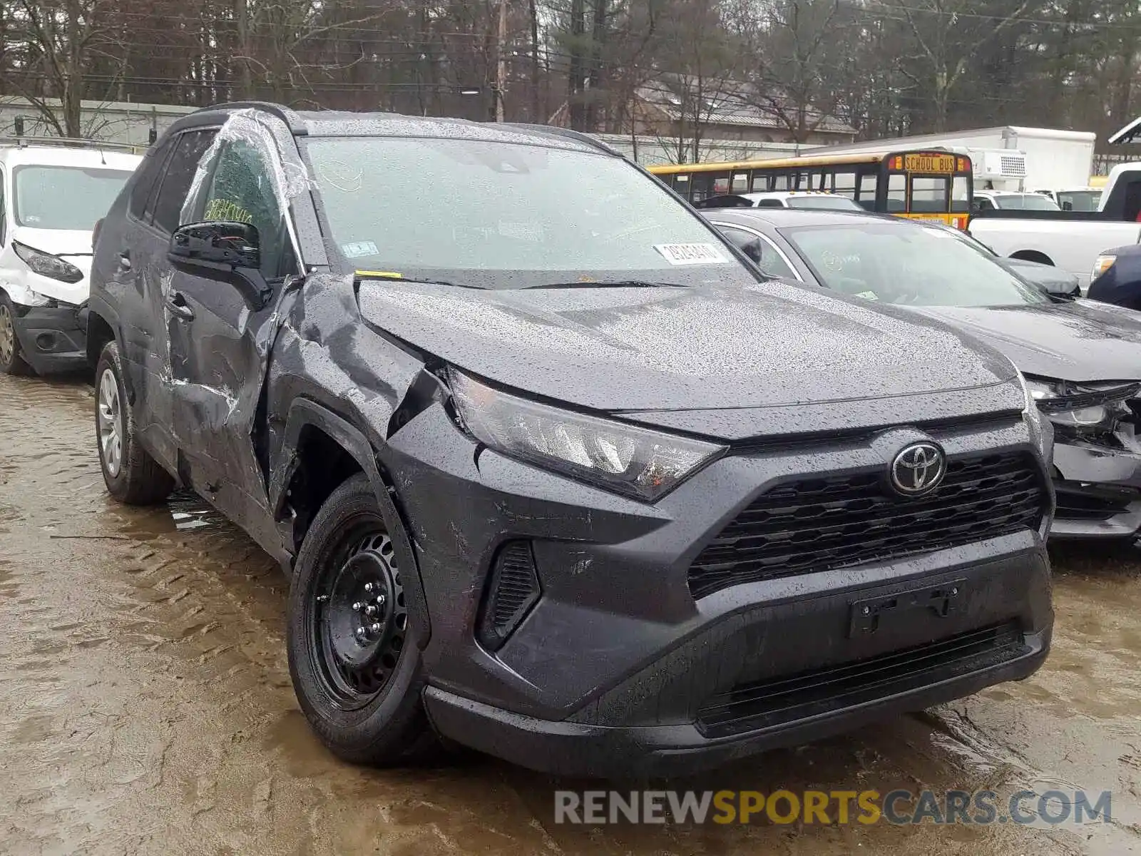 1 Photograph of a damaged car 2T3F1RFVXLW089106 TOYOTA RAV4 2020