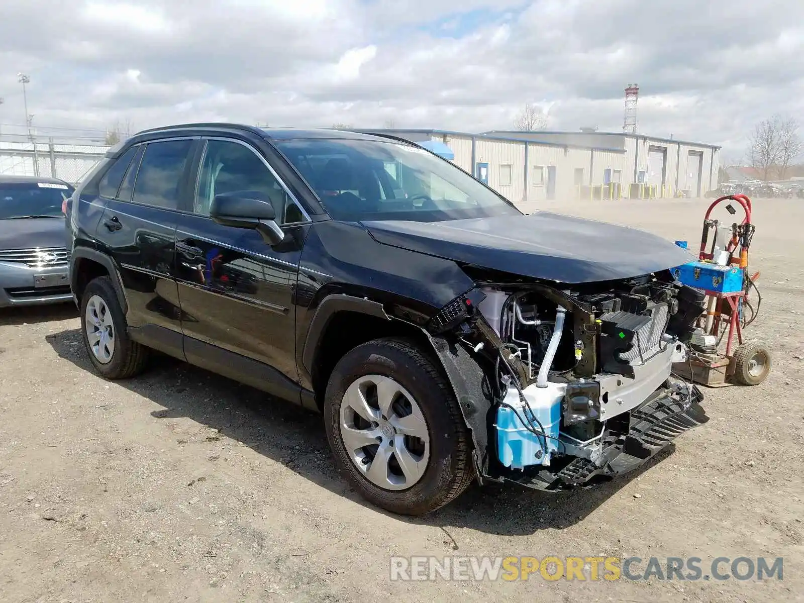 1 Photograph of a damaged car 2T3F1RFVXLW096413 TOYOTA RAV4 2020