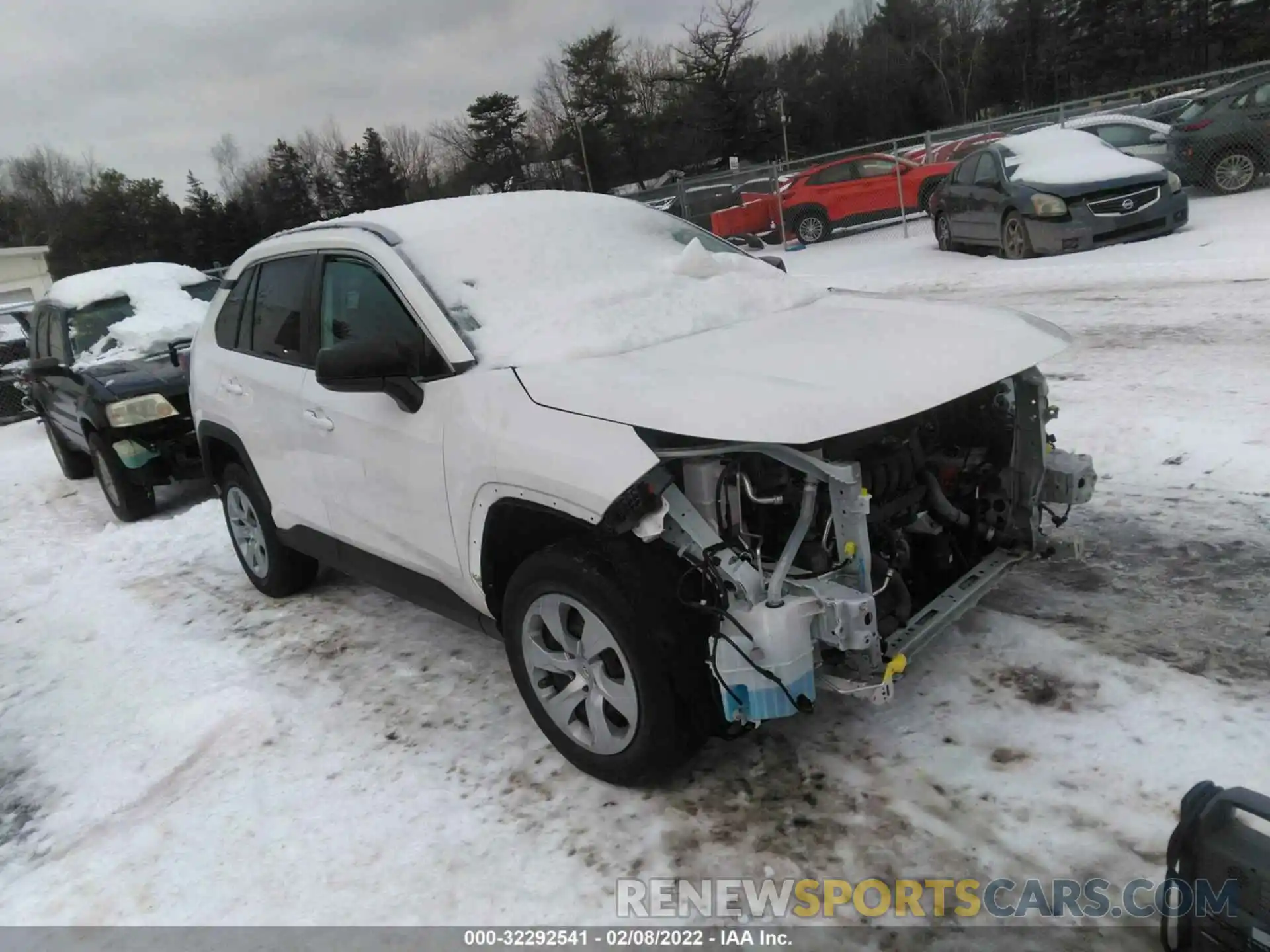 1 Фотография поврежденного автомобиля 2T3F1RFVXLW096976 TOYOTA RAV4 2020