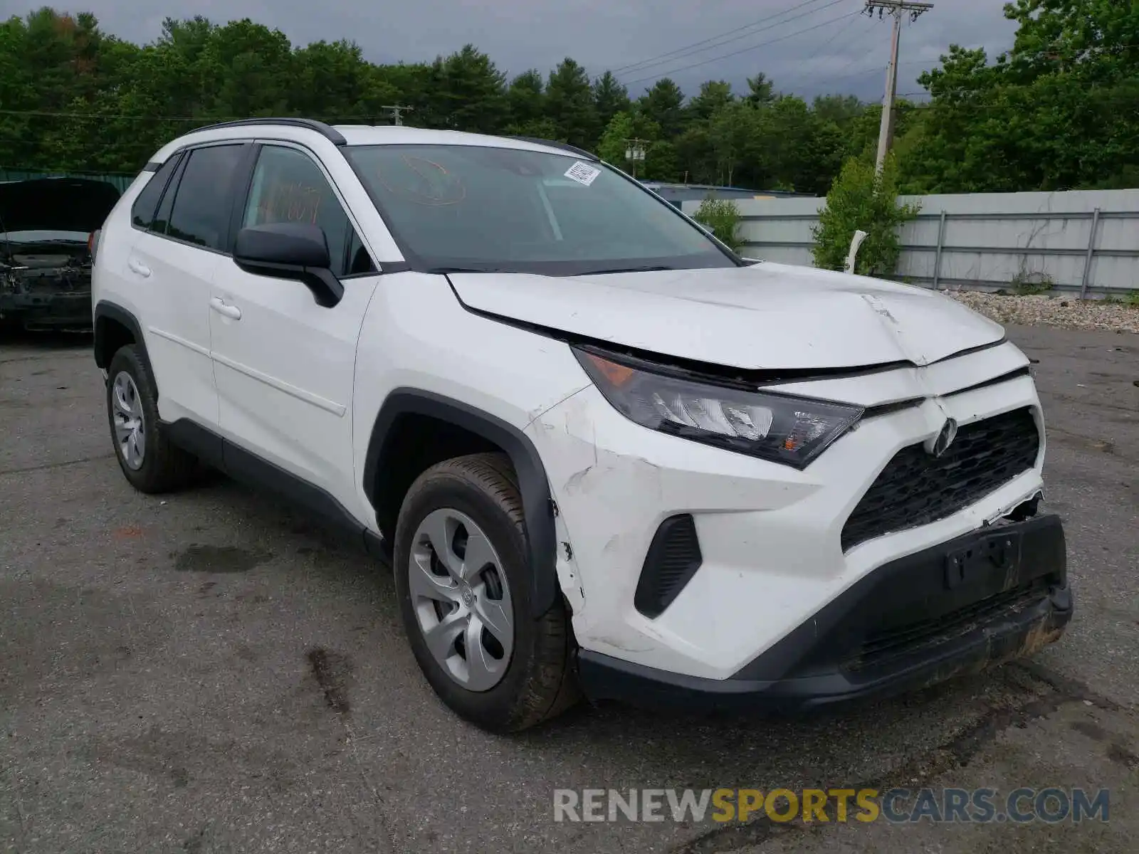 1 Photograph of a damaged car 2T3F1RFVXLW104901 TOYOTA RAV4 2020