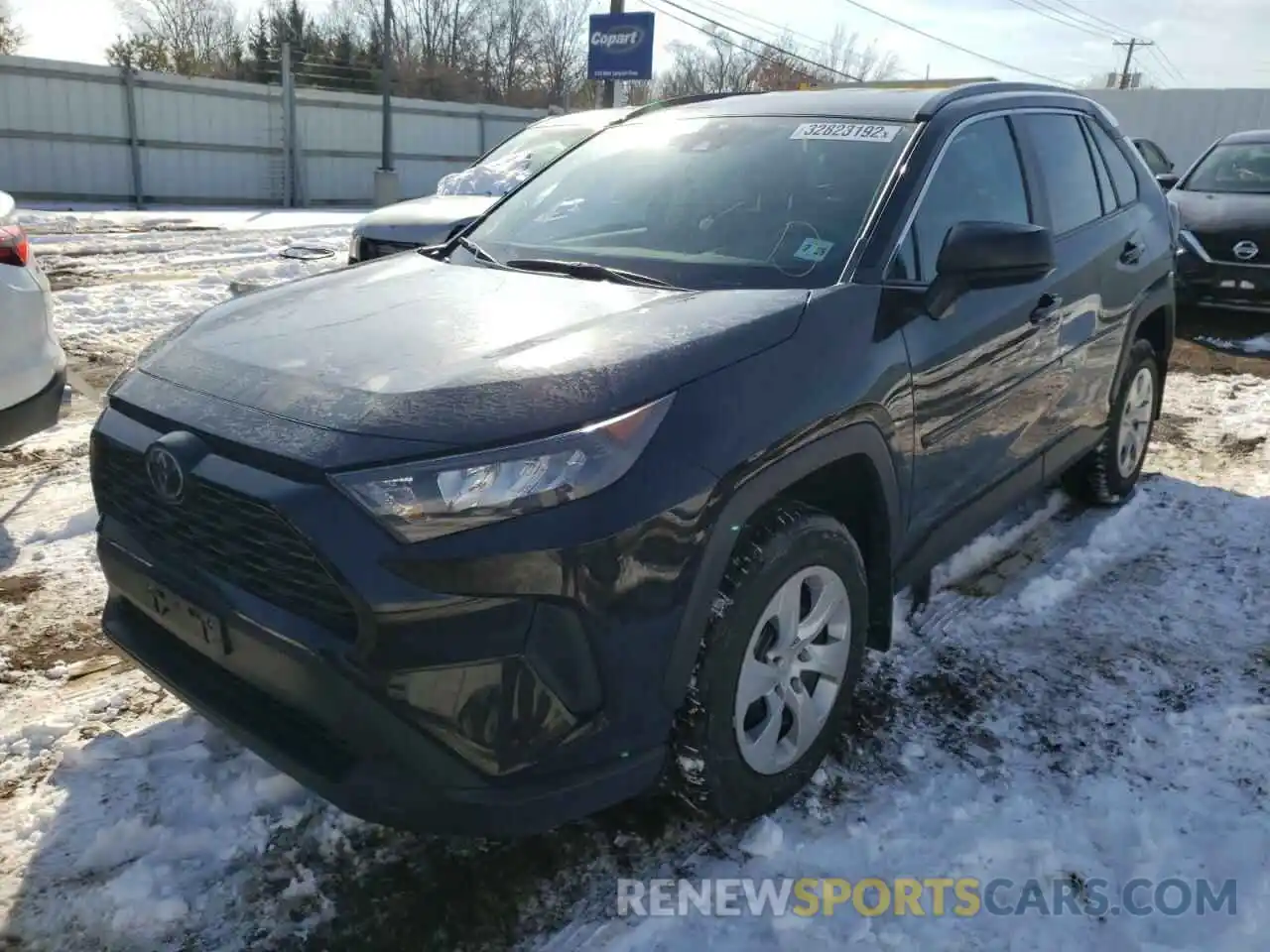 2 Photograph of a damaged car 2T3F1RFVXLW117647 TOYOTA RAV4 2020