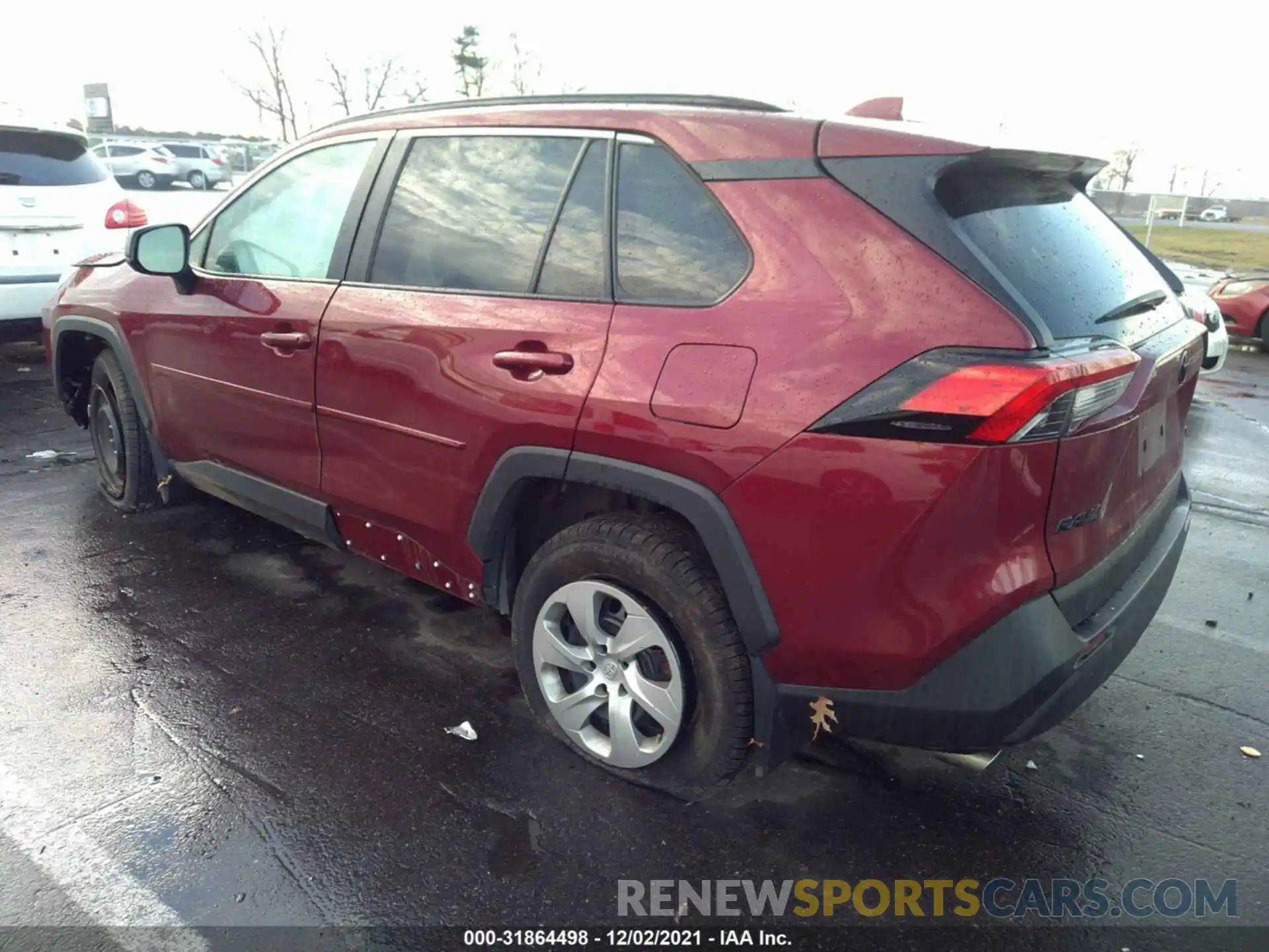 3 Photograph of a damaged car 2T3F1RFVXLW135792 TOYOTA RAV4 2020