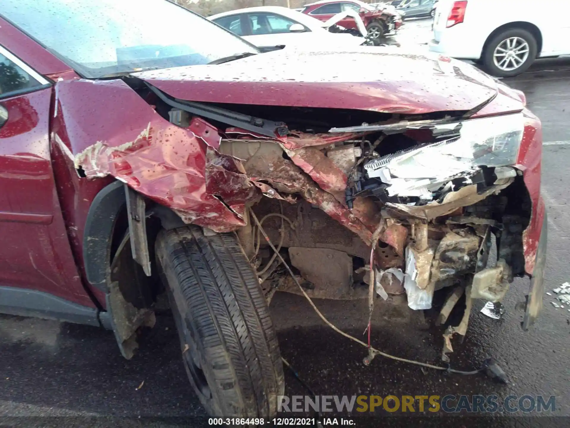 6 Photograph of a damaged car 2T3F1RFVXLW135792 TOYOTA RAV4 2020