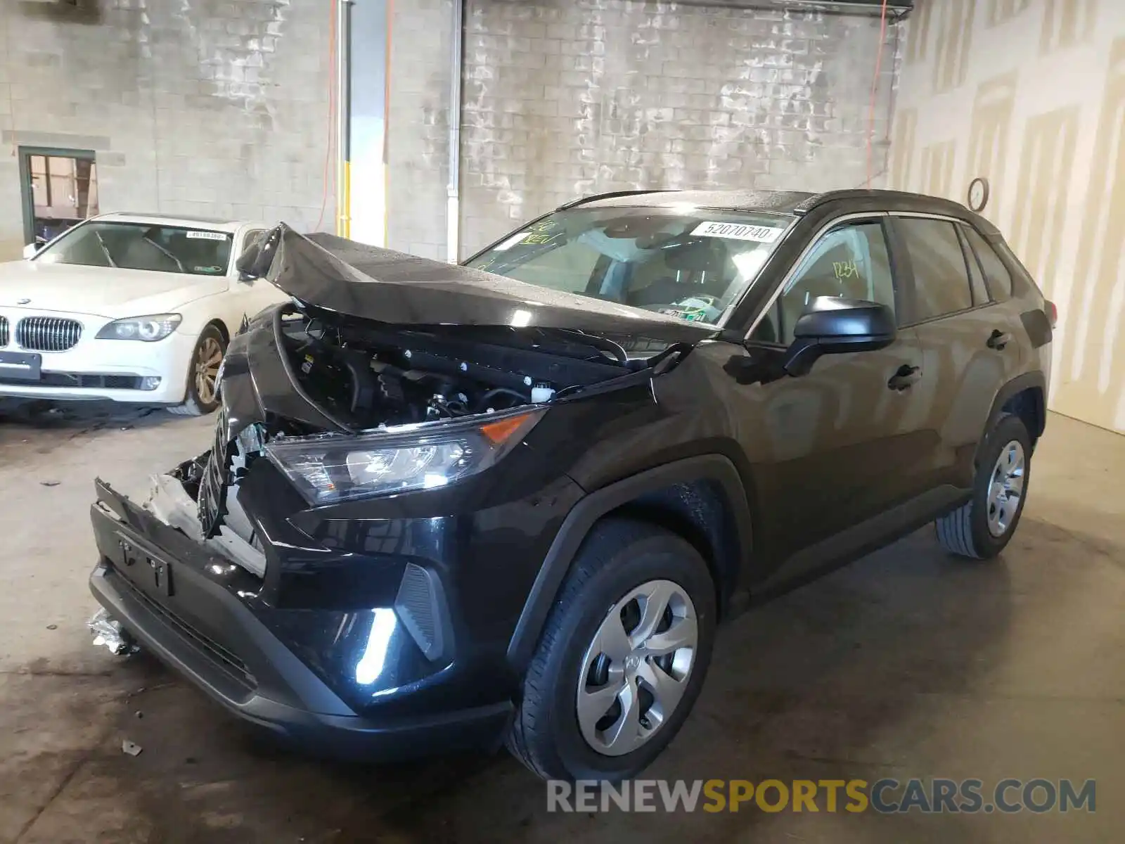 2 Photograph of a damaged car 2T3F1RFVXLW138451 TOYOTA RAV4 2020