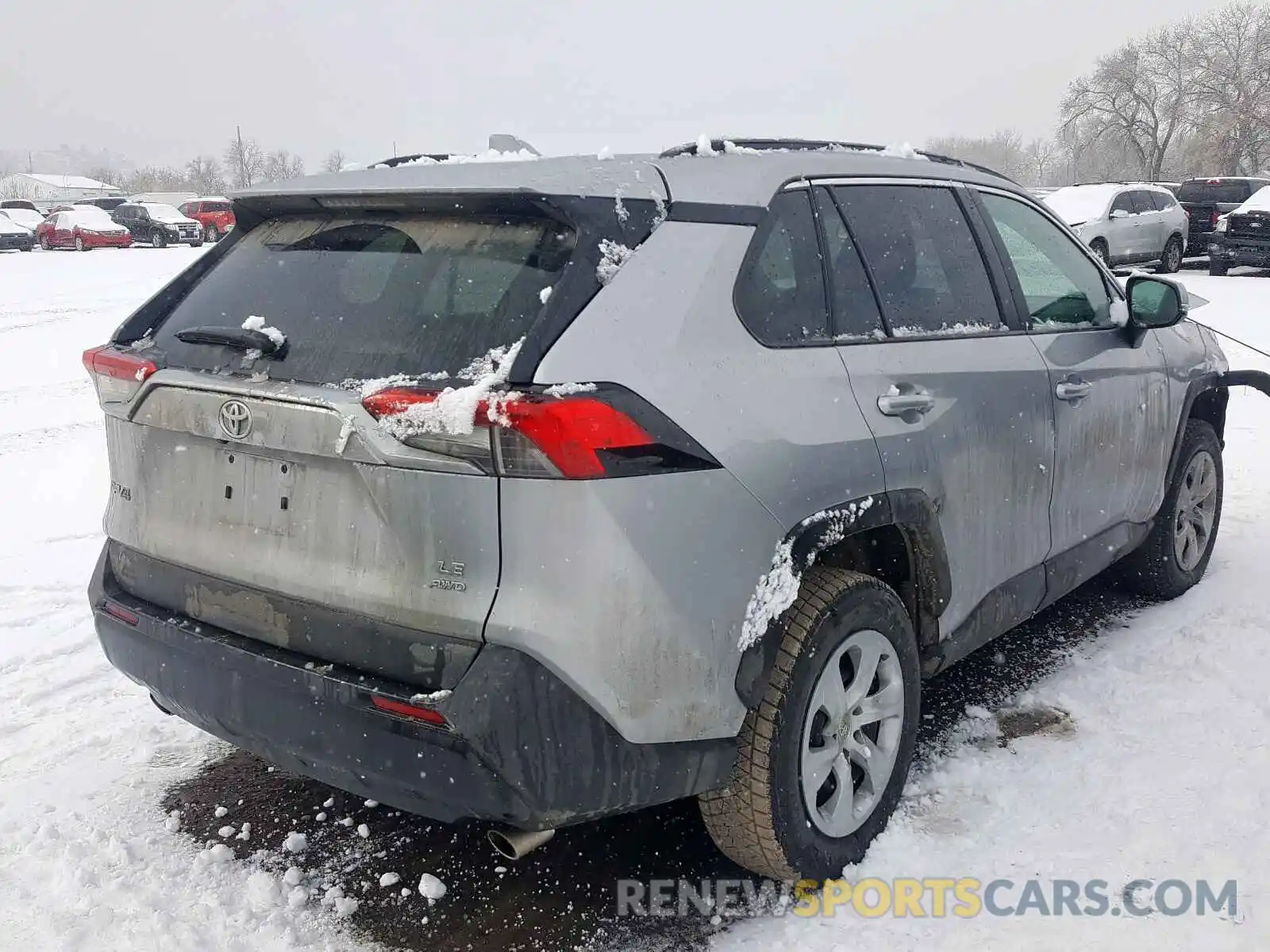 4 Photograph of a damaged car 2T3G1RFV0LC061188 TOYOTA RAV4 2020