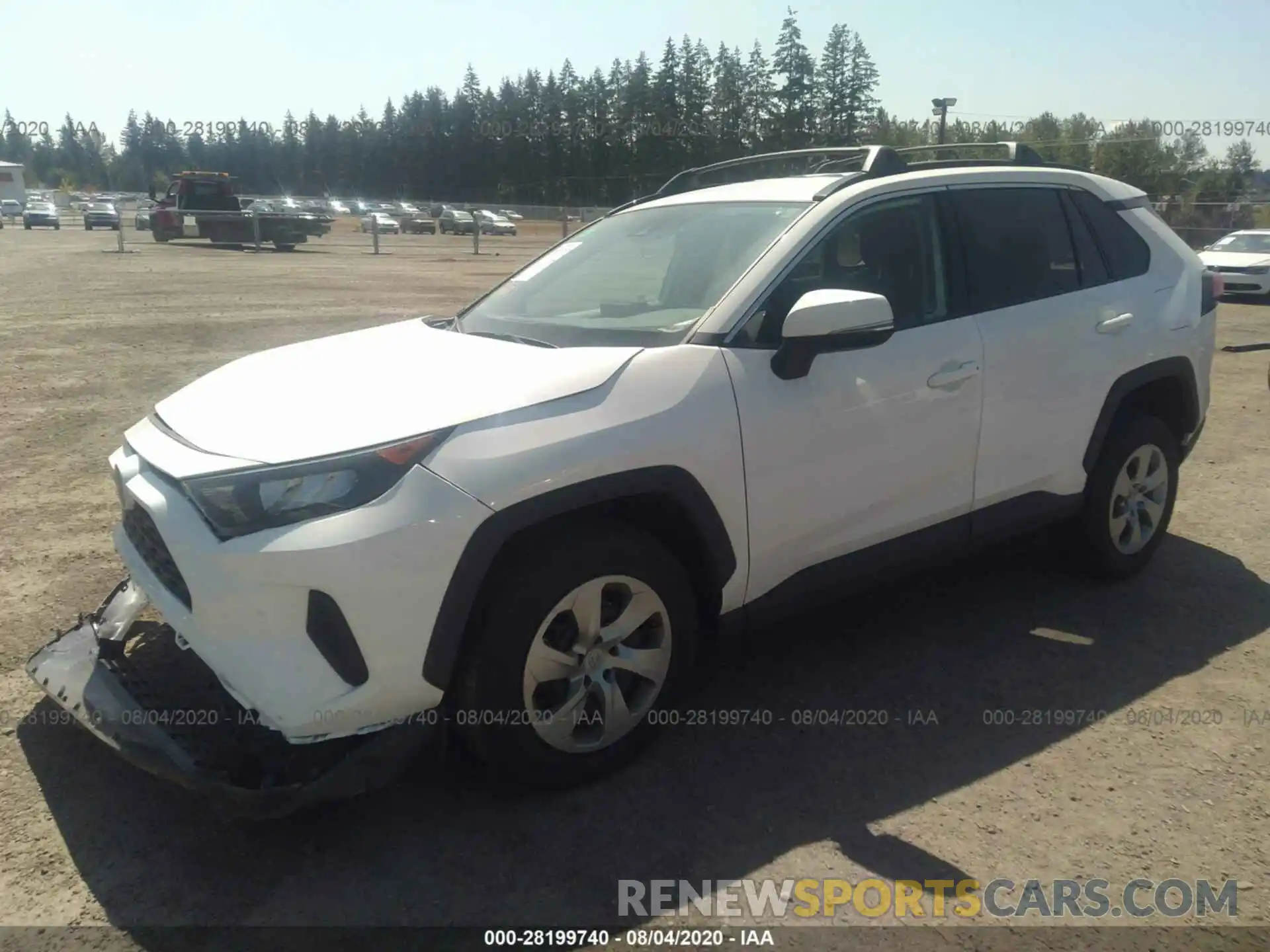 2 Photograph of a damaged car 2T3G1RFV0LC063992 TOYOTA RAV4 2020