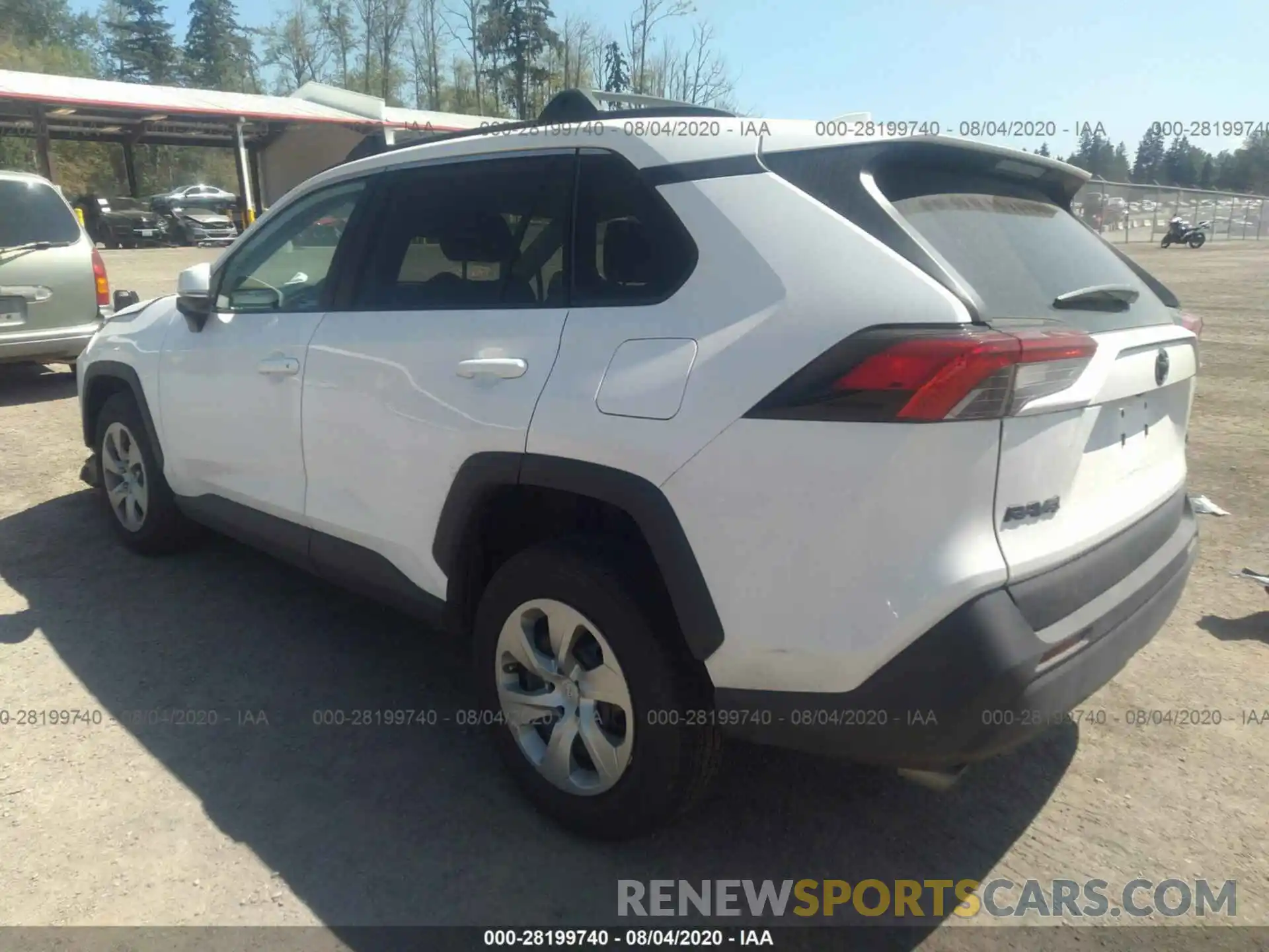 3 Photograph of a damaged car 2T3G1RFV0LC063992 TOYOTA RAV4 2020