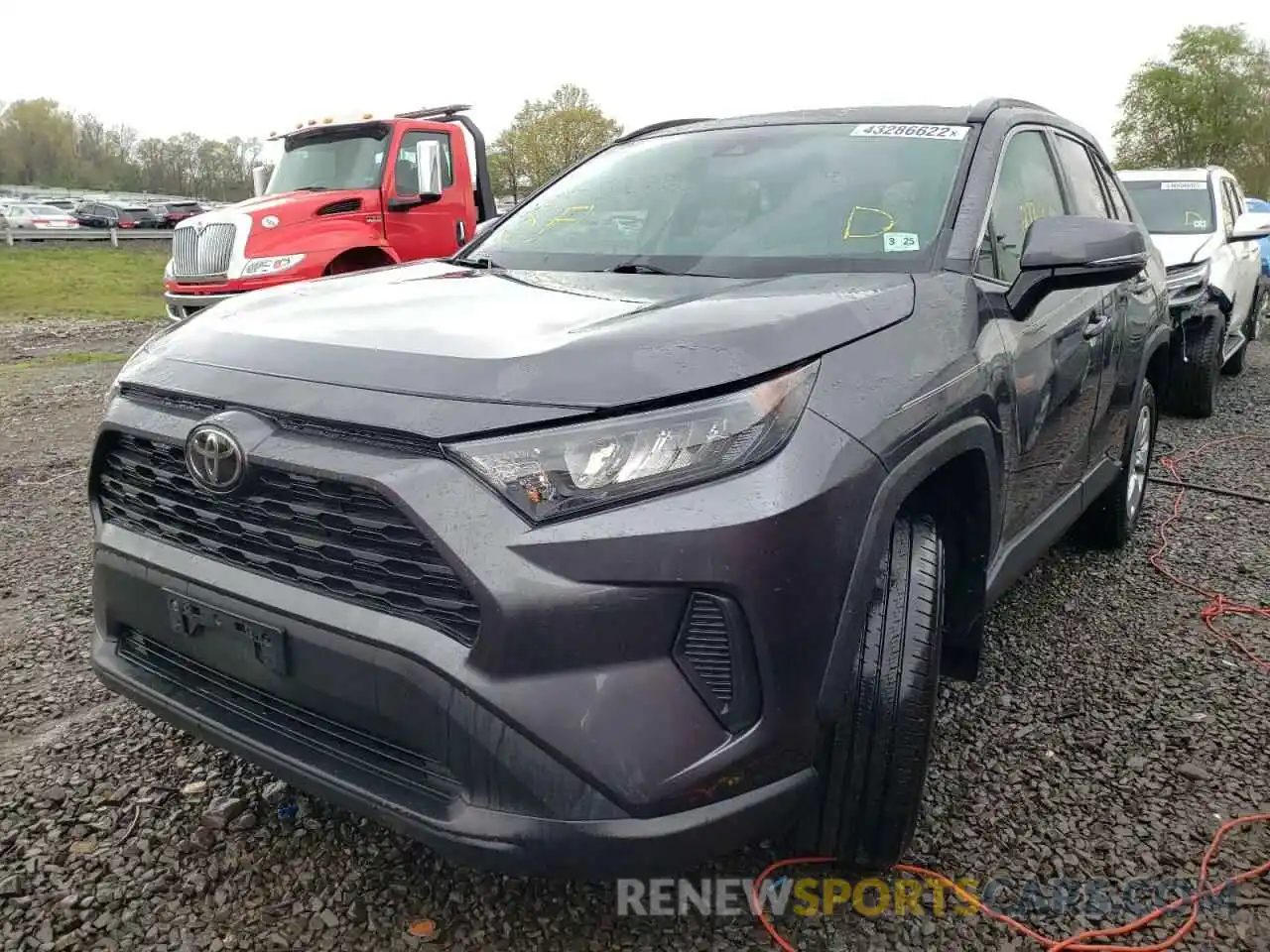 2 Photograph of a damaged car 2T3G1RFV0LC078511 TOYOTA RAV4 2020