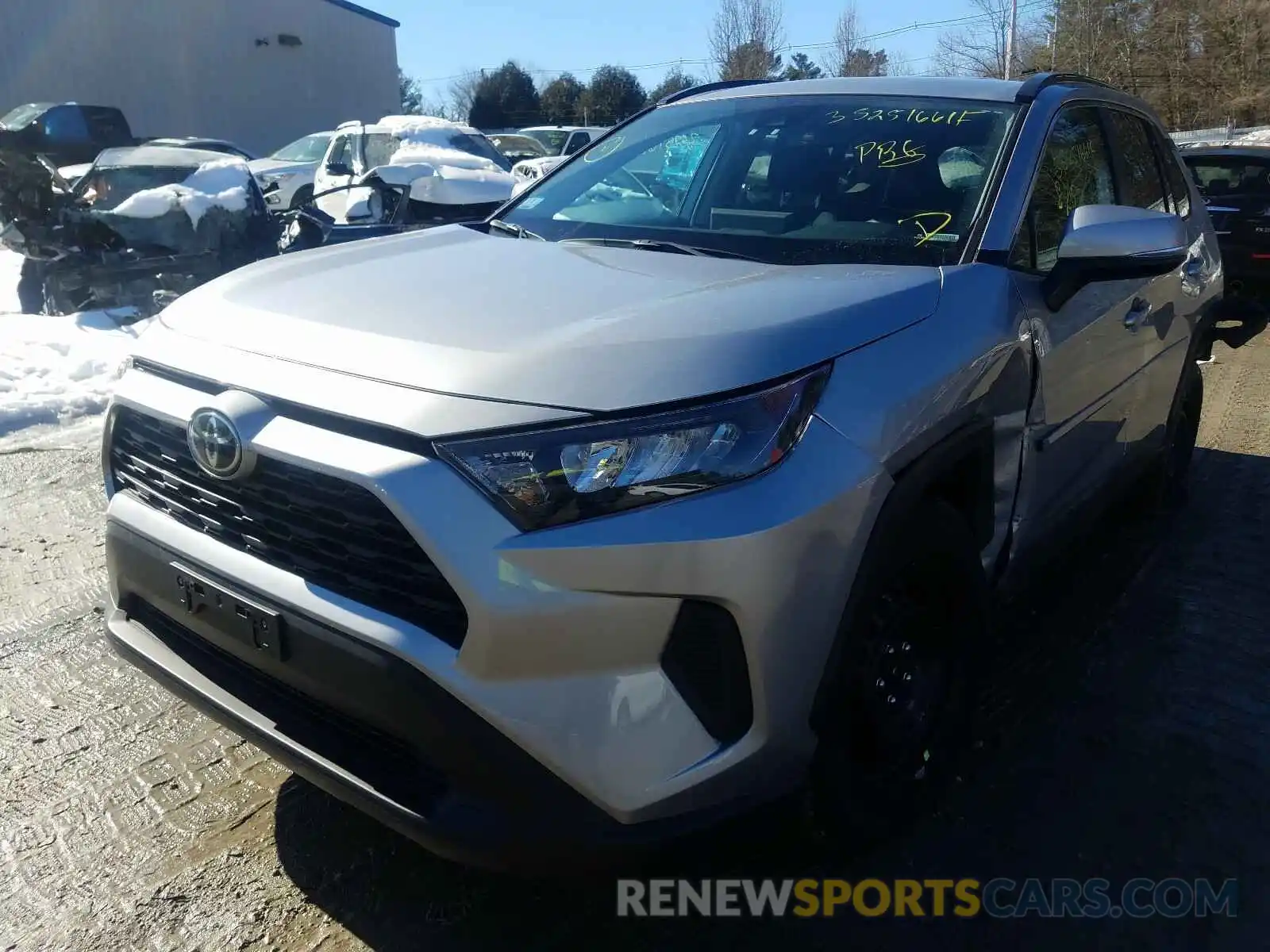 2 Photograph of a damaged car 2T3G1RFV0LC118554 TOYOTA RAV4 2020