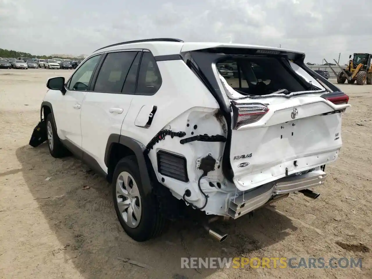 3 Photograph of a damaged car 2T3G1RFV0LW085151 TOYOTA RAV4 2020