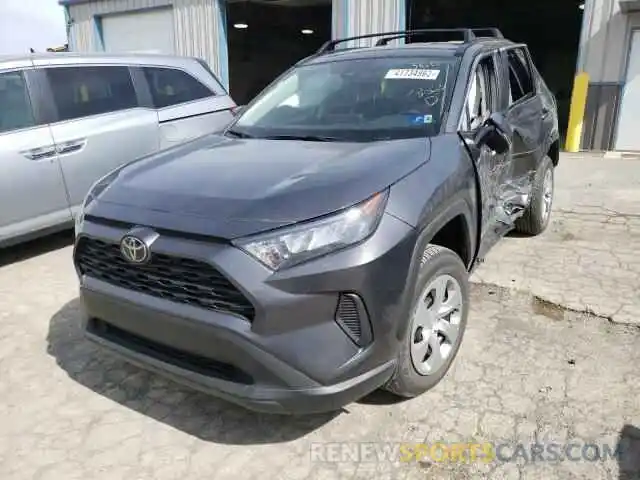 2 Фотография поврежденного автомобиля 2T3G1RFV0LW089538 TOYOTA RAV4 2020