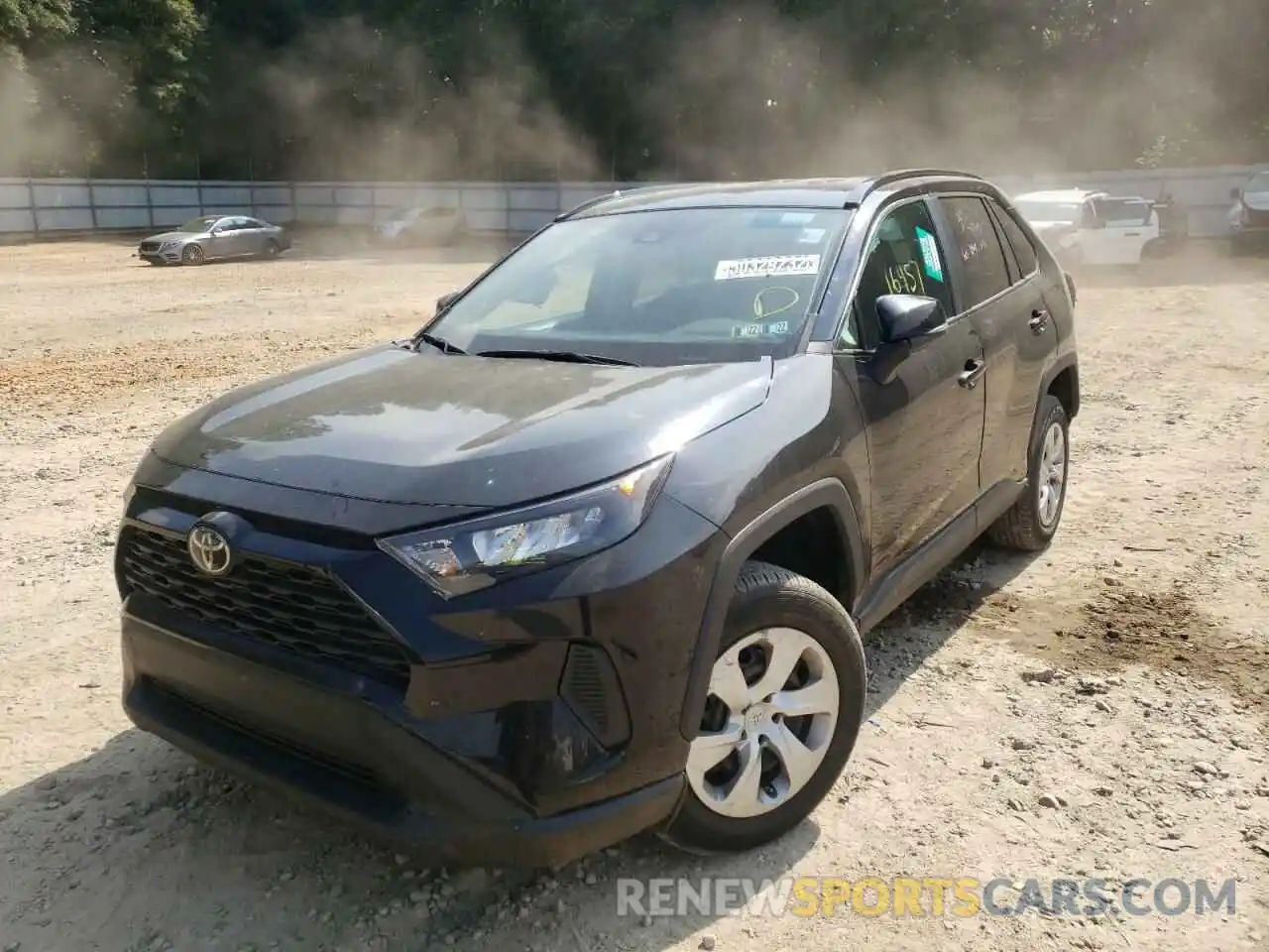 2 Photograph of a damaged car 2T3G1RFV0LW134235 TOYOTA RAV4 2020