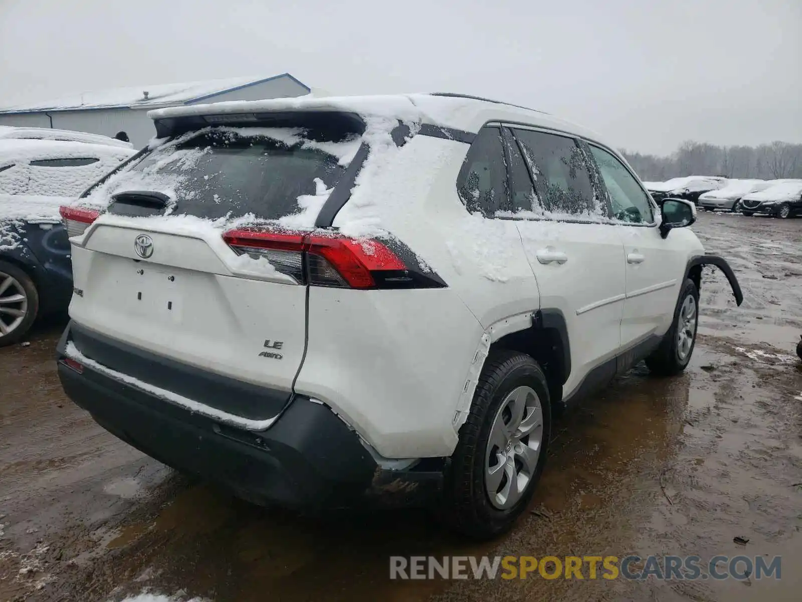 4 Photograph of a damaged car 2T3G1RFV0LW135644 TOYOTA RAV4 2020