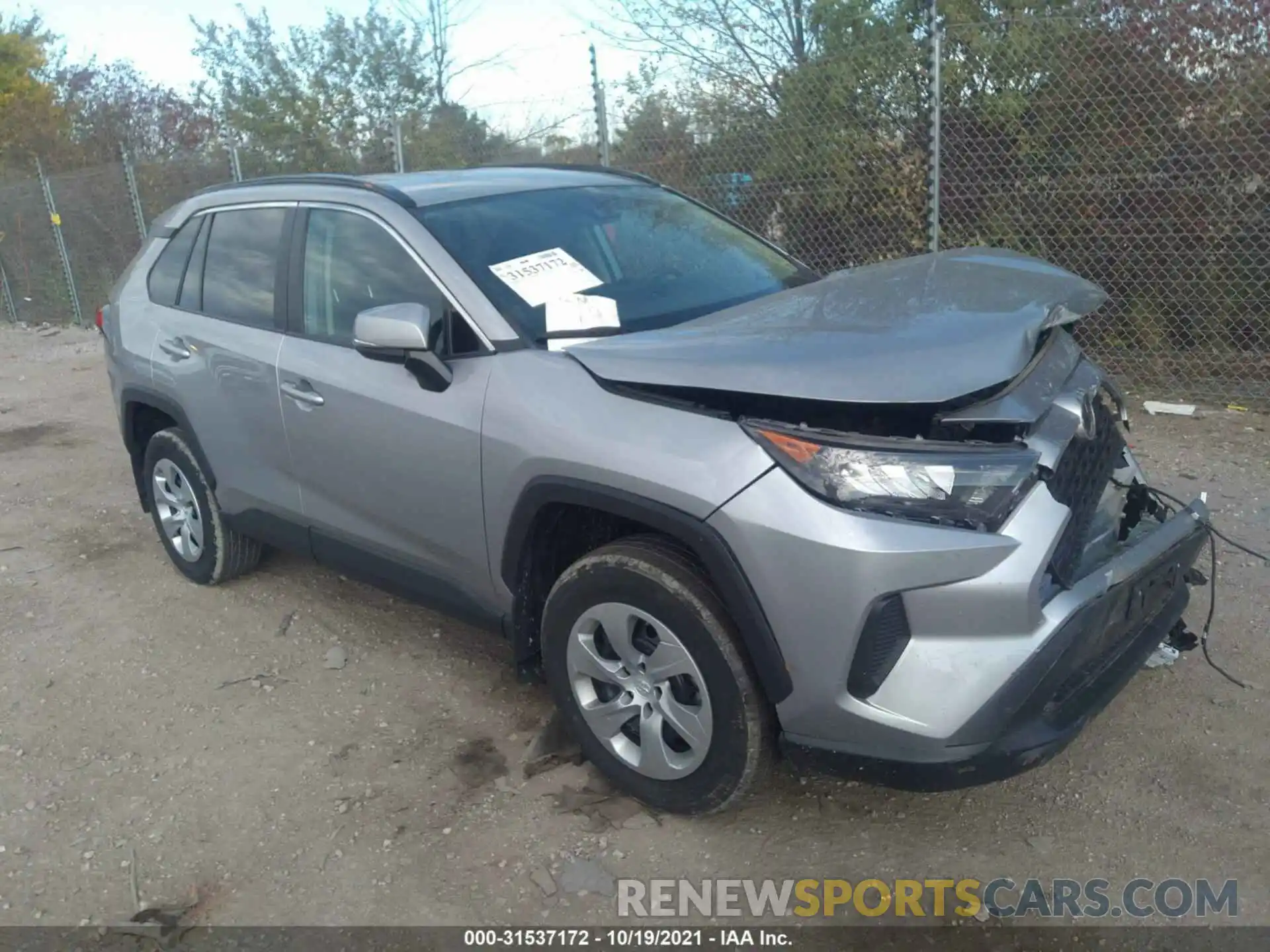 1 Photograph of a damaged car 2T3G1RFV1LC069350 TOYOTA RAV4 2020