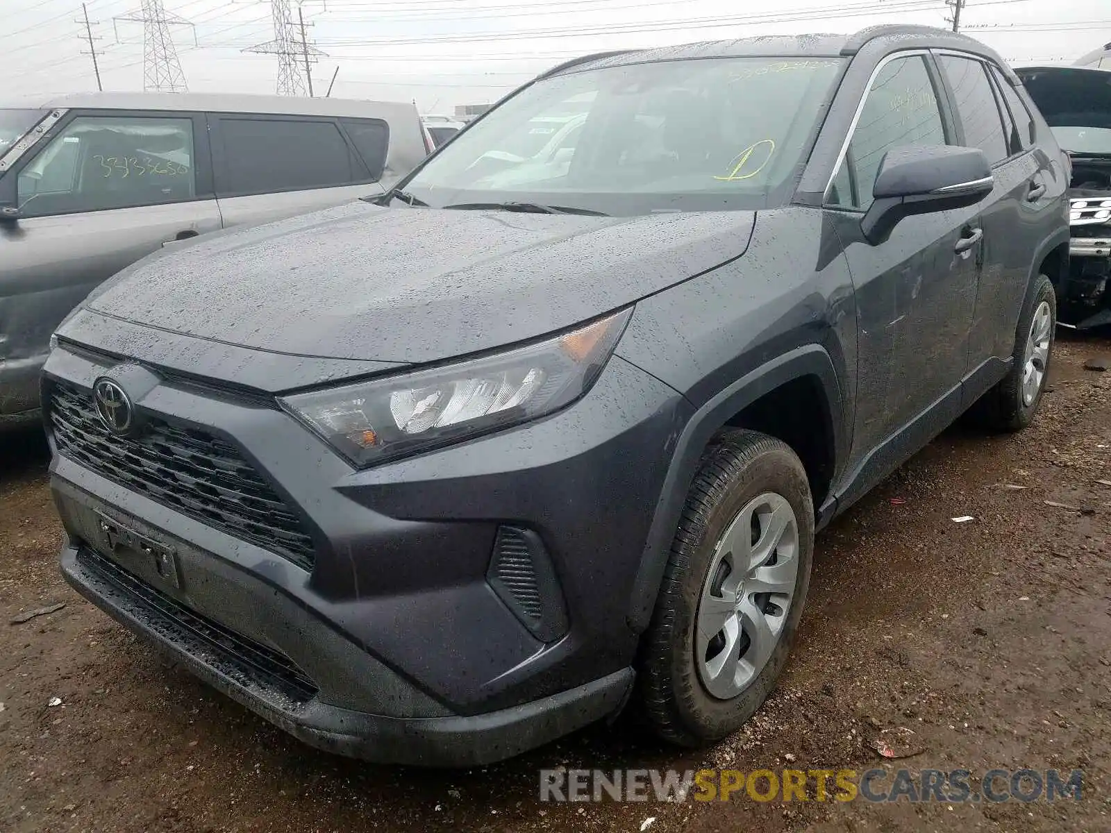 2 Photograph of a damaged car 2T3G1RFV1LC079053 TOYOTA RAV4 2020