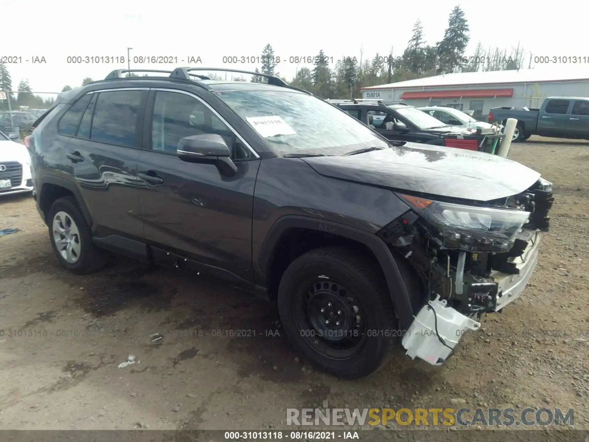 1 Фотография поврежденного автомобиля 2T3G1RFV1LW091363 TOYOTA RAV4 2020