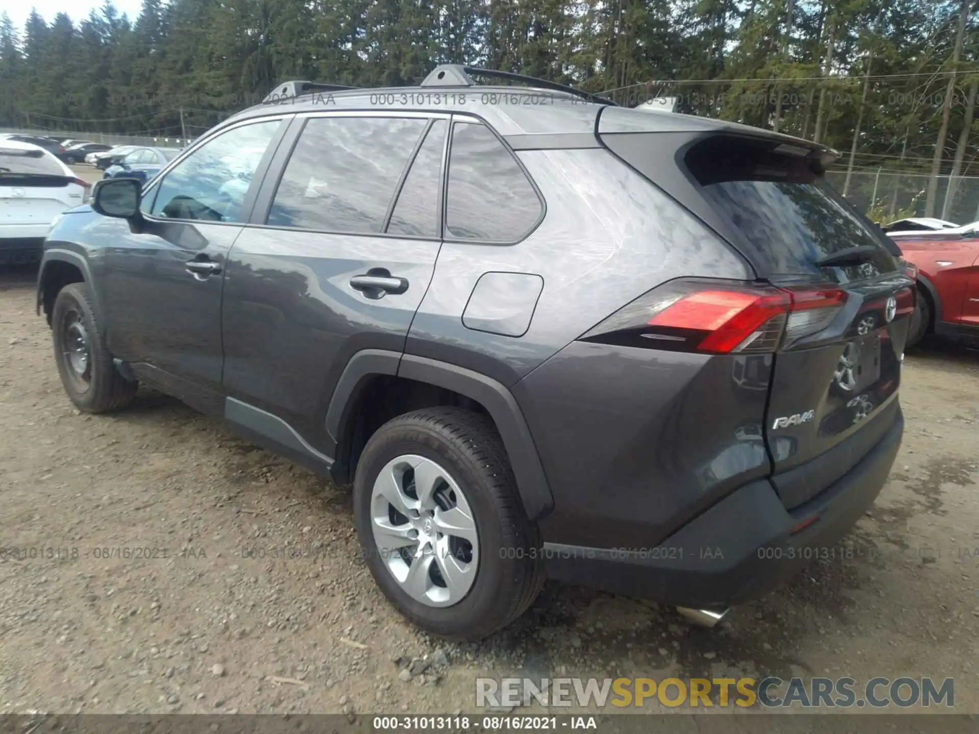 3 Фотография поврежденного автомобиля 2T3G1RFV1LW091363 TOYOTA RAV4 2020