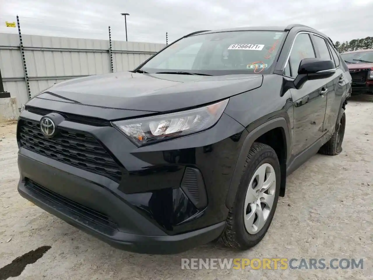 2 Photograph of a damaged car 2T3G1RFV1LW091752 TOYOTA RAV4 2020