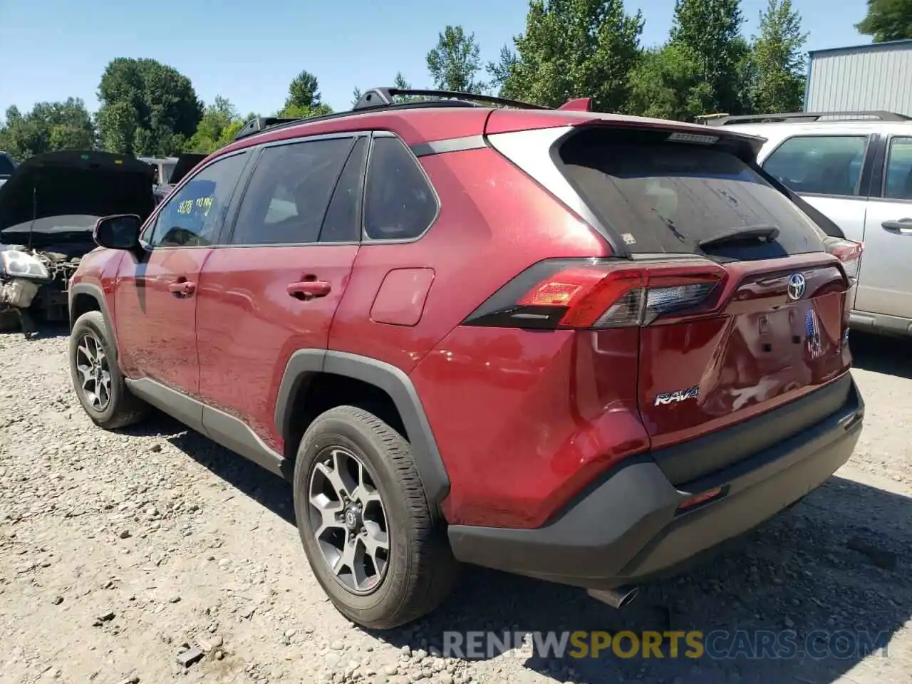 3 Photograph of a damaged car 2T3G1RFV1LW109232 TOYOTA RAV4 2020