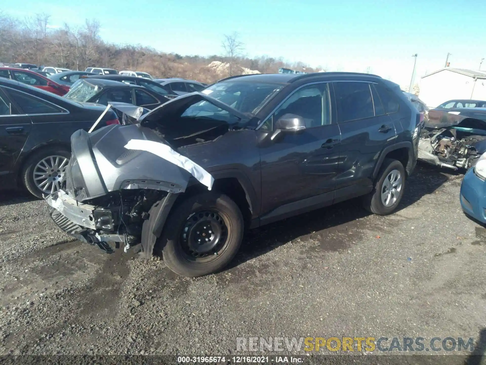 2 Photograph of a damaged car 2T3G1RFV1LW120179 TOYOTA RAV4 2020