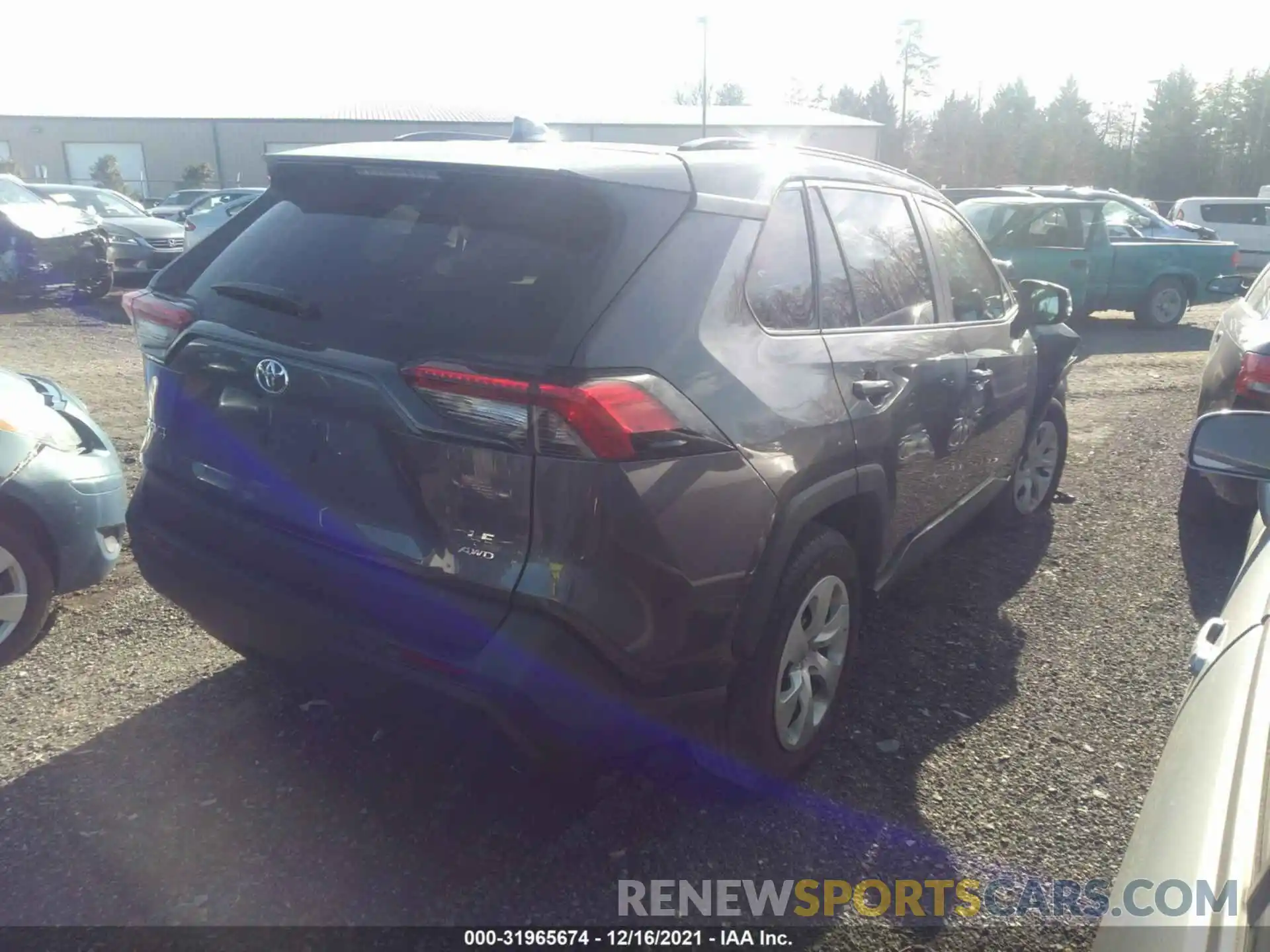 4 Photograph of a damaged car 2T3G1RFV1LW120179 TOYOTA RAV4 2020