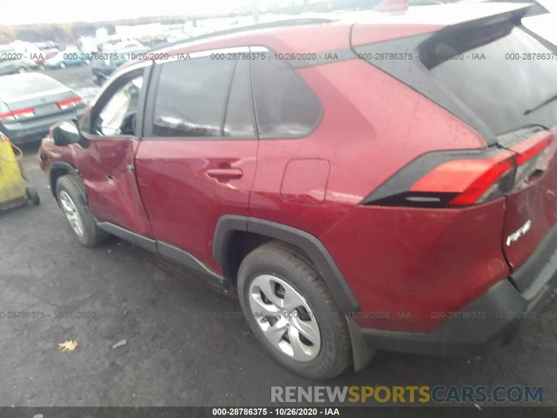 3 Photograph of a damaged car 2T3G1RFV1LW122384 TOYOTA RAV4 2020