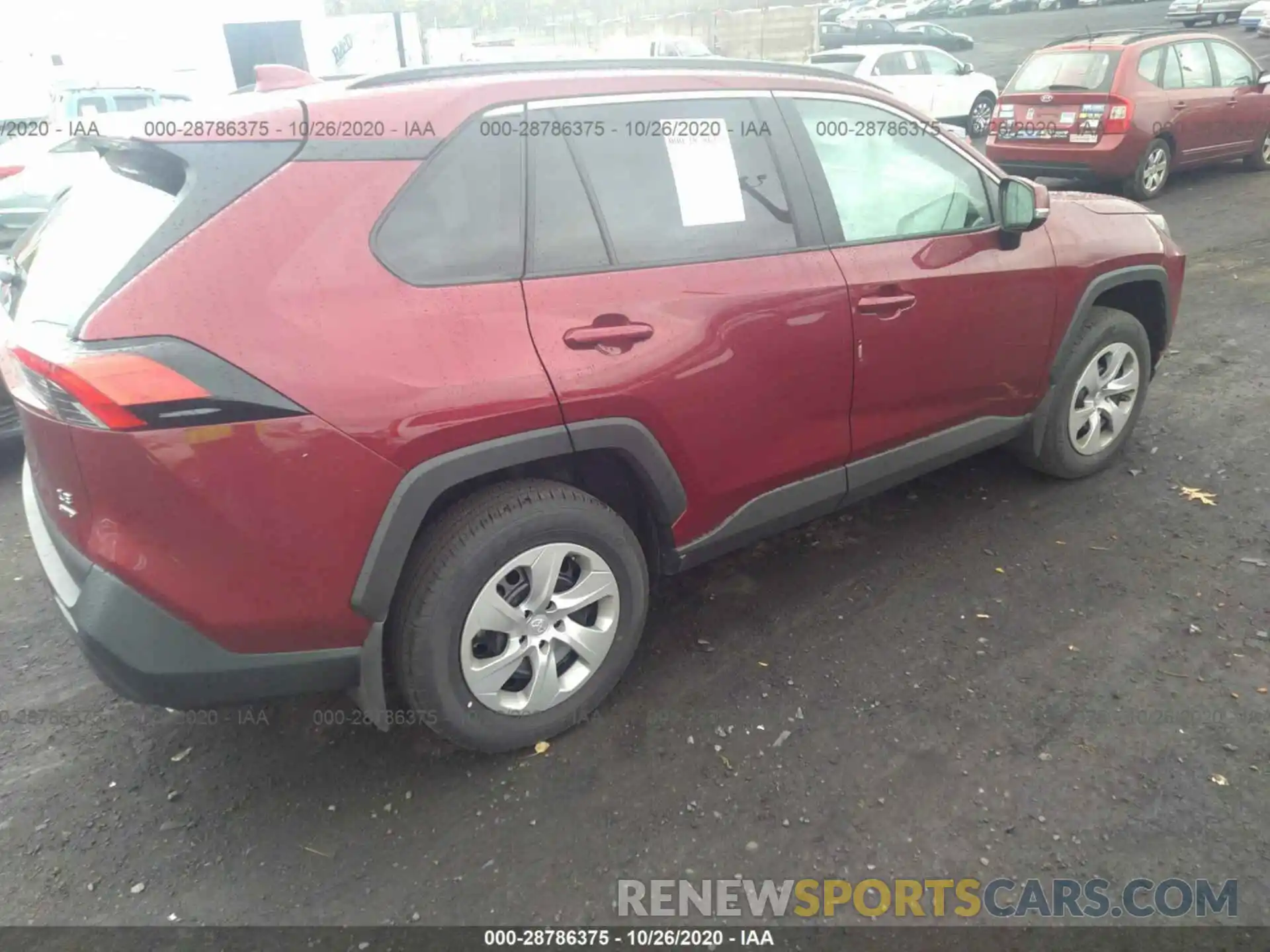 4 Photograph of a damaged car 2T3G1RFV1LW122384 TOYOTA RAV4 2020