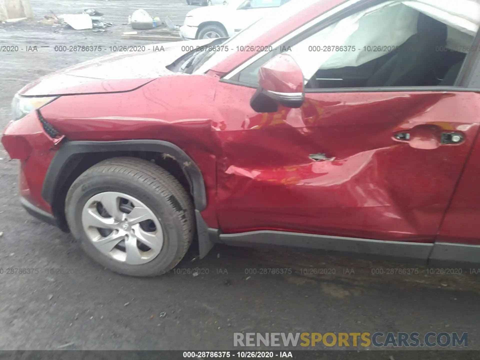 6 Photograph of a damaged car 2T3G1RFV1LW122384 TOYOTA RAV4 2020