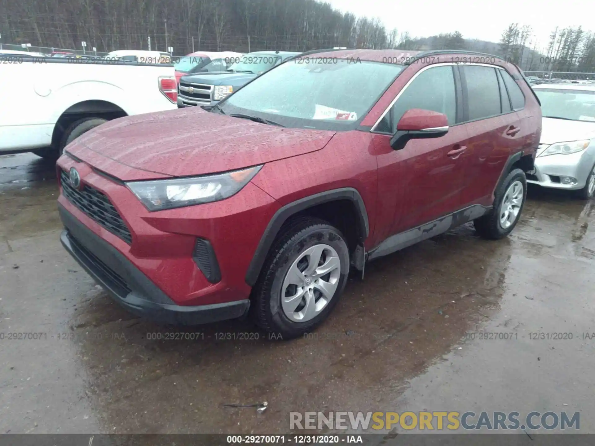 2 Фотография поврежденного автомобиля 2T3G1RFV1LW123437 TOYOTA RAV4 2020