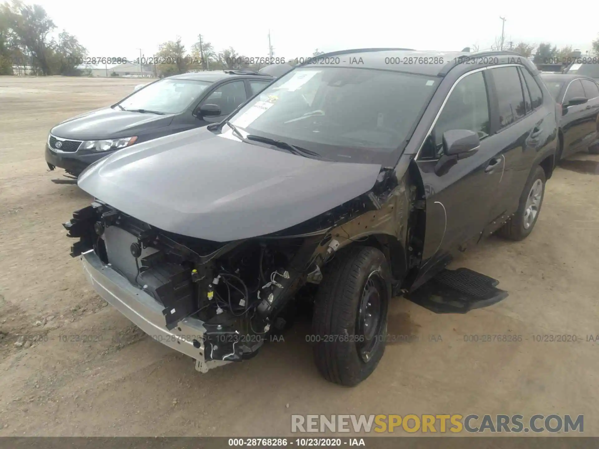 6 Photograph of a damaged car 2T3G1RFV1LW138813 TOYOTA RAV4 2020