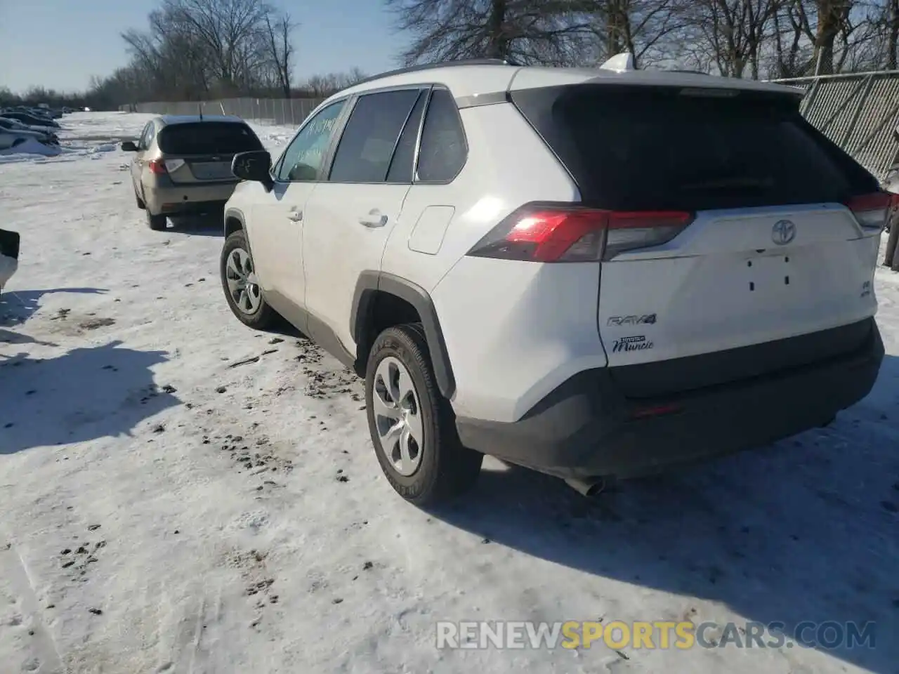 3 Photograph of a damaged car 2T3G1RFV2LC109712 TOYOTA RAV4 2020