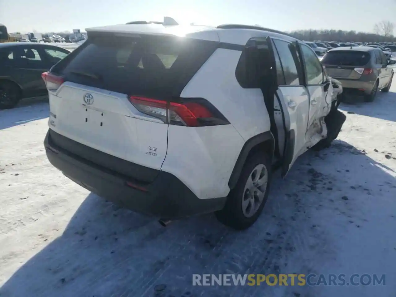 4 Photograph of a damaged car 2T3G1RFV2LC109712 TOYOTA RAV4 2020