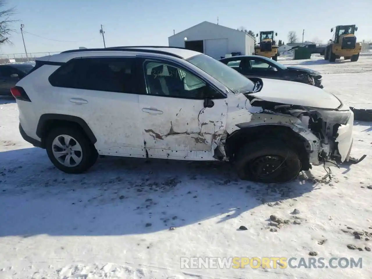 9 Photograph of a damaged car 2T3G1RFV2LC109712 TOYOTA RAV4 2020