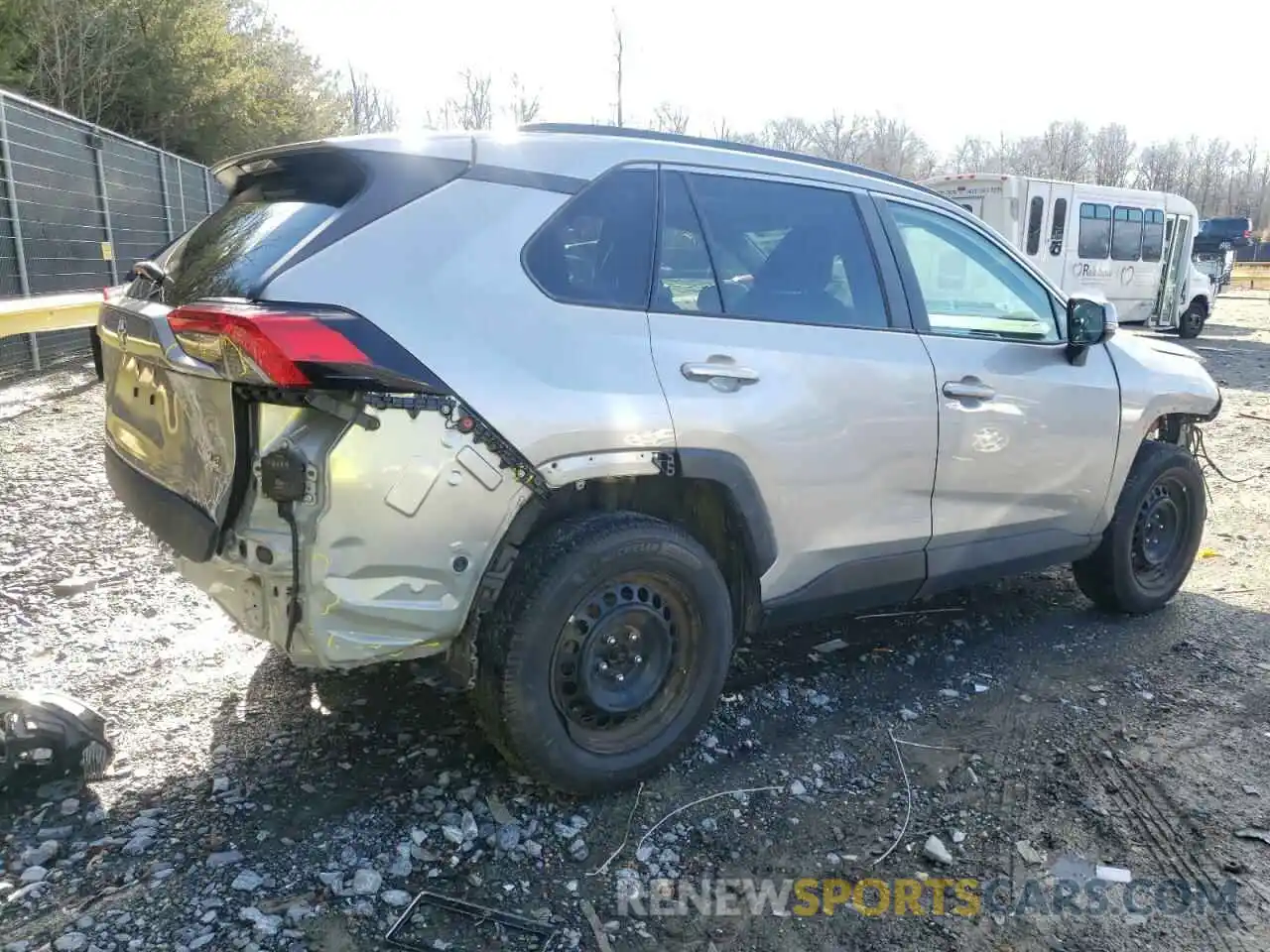 3 Photograph of a damaged car 2T3G1RFV2LC125103 TOYOTA RAV4 2020