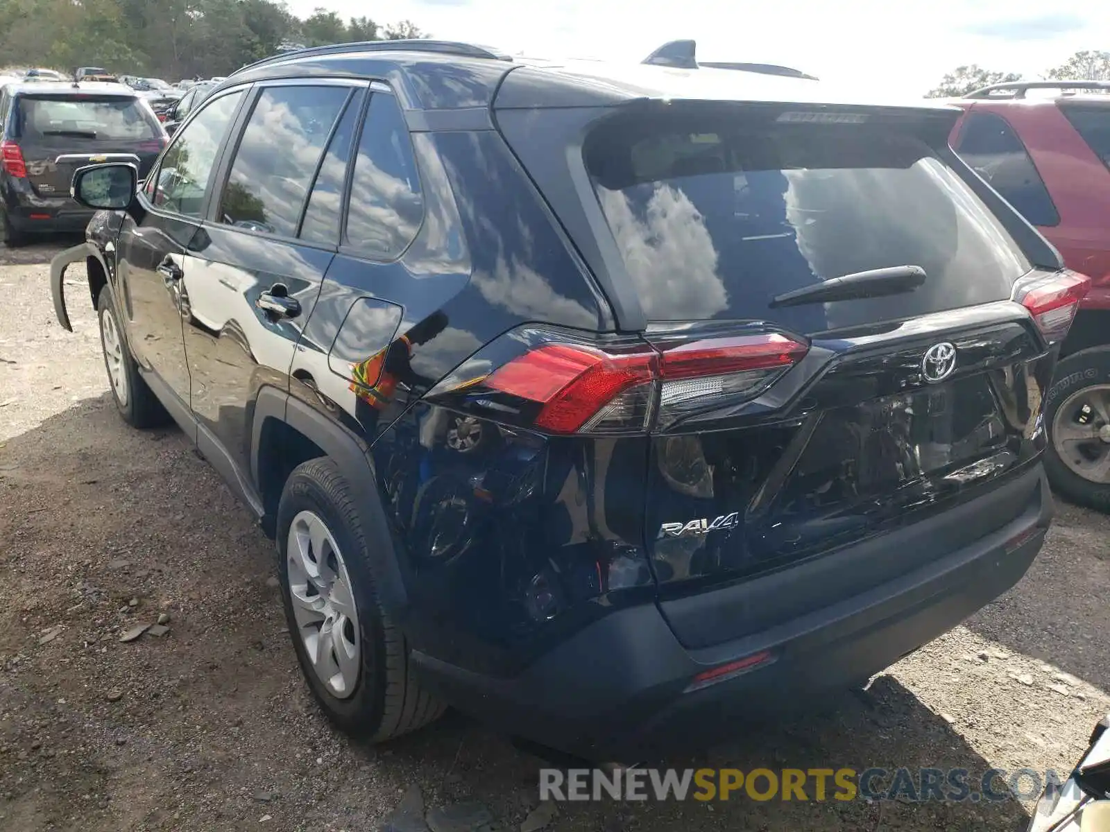 3 Photograph of a damaged car 2T3G1RFV2LC126011 TOYOTA RAV4 2020